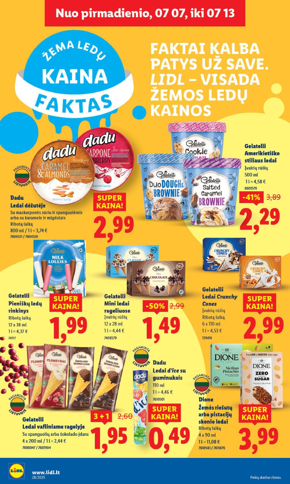 lidl - LIDL - Maisto prekių pasiūlymai (2025 07 10 - 2025 07 13) - page: 4 lidl - LIDL - Maisto prekių pasiūlymai (2025 07 10 - 2025 07 13) - page: 4