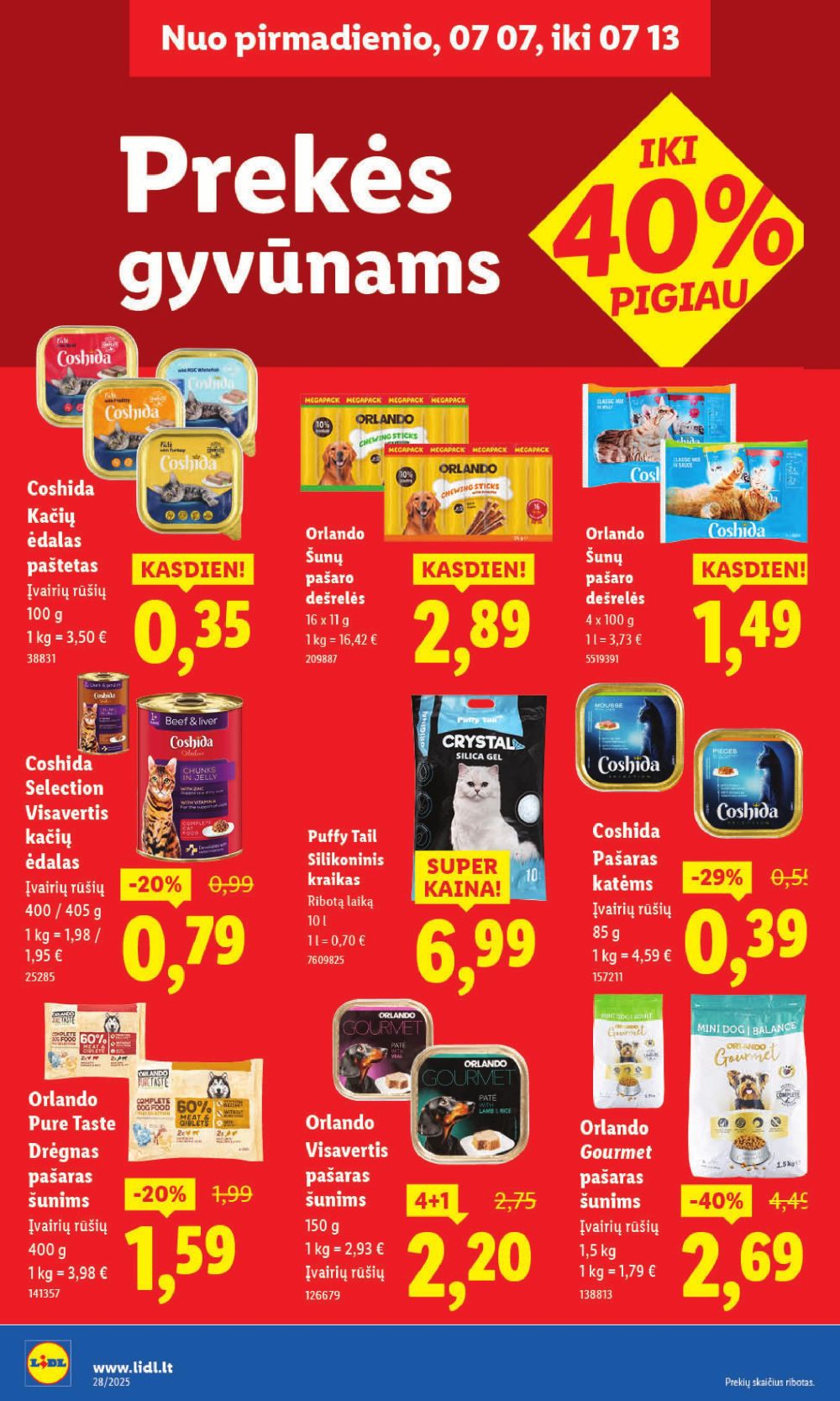 lidl - LIDL - Maisto prekių pasiūlymai (2025 07 10 - 2025 07 13) - page: 54 lidl - LIDL - Maisto prekių pasiūlymai (2025 07 10 - 2025 07 13) - page: 54