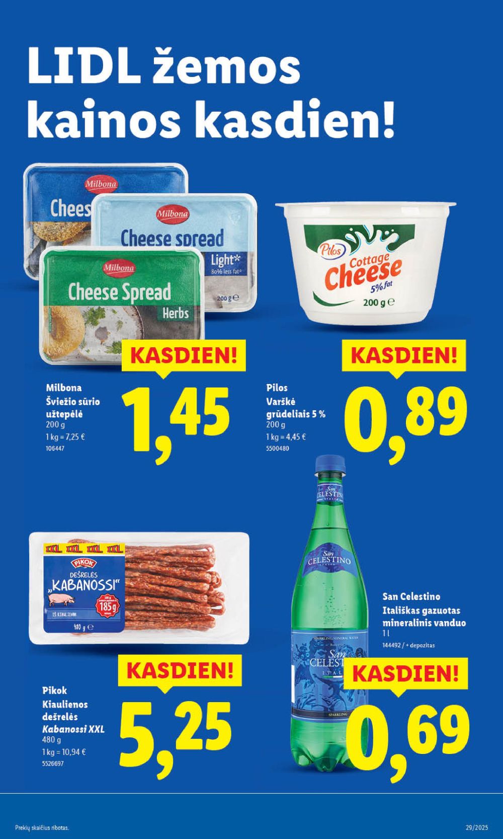 lidl - LIDL - Maisto prekių pasiūlymai (2025 07 17 - 2025 07 20) - page: 7 lidl - LIDL - Maisto prekių pasiūlymai (2025 07 17 - 2025 07 20) - page: 7