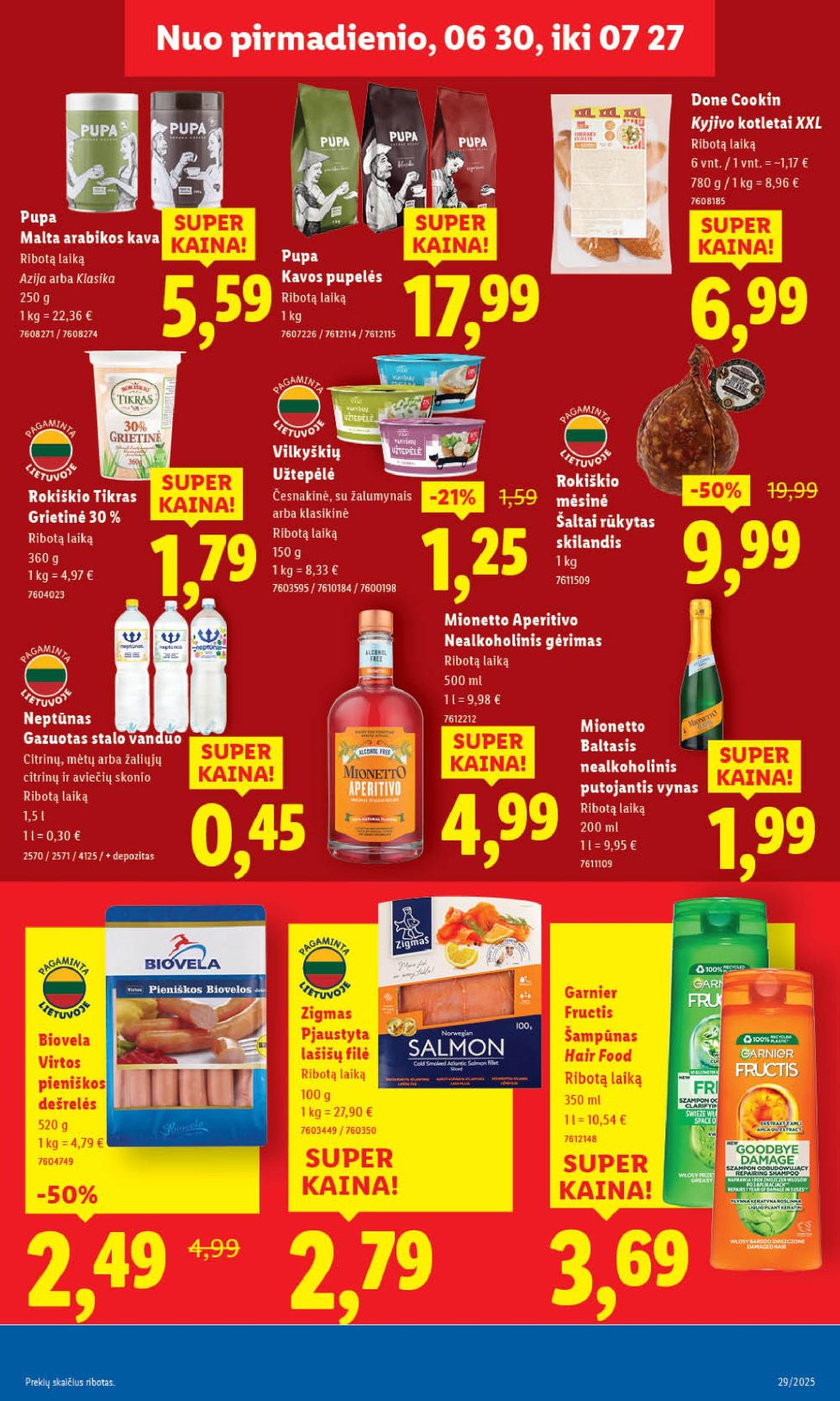 lidl - LIDL - Maisto prekių pasiūlymai (2025 07 17 - 2025 07 20) - page: 31 lidl - LIDL - Maisto prekių pasiūlymai (2025 07 17 - 2025 07 20) - page: 31