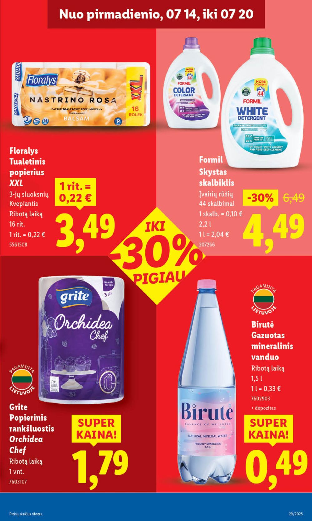 lidl - LIDL - Maisto prekių pasiūlymai (2025 07 17 - 2025 07 20) - page: 35 lidl - LIDL - Maisto prekių pasiūlymai (2025 07 17 - 2025 07 20) - page: 35