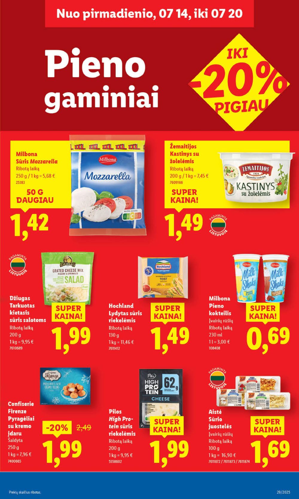 lidl - LIDL - Maisto prekių pasiūlymai (2025 07 17 - 2025 07 20) - page: 37 lidl - LIDL - Maisto prekių pasiūlymai (2025 07 17 - 2025 07 20) - page: 37