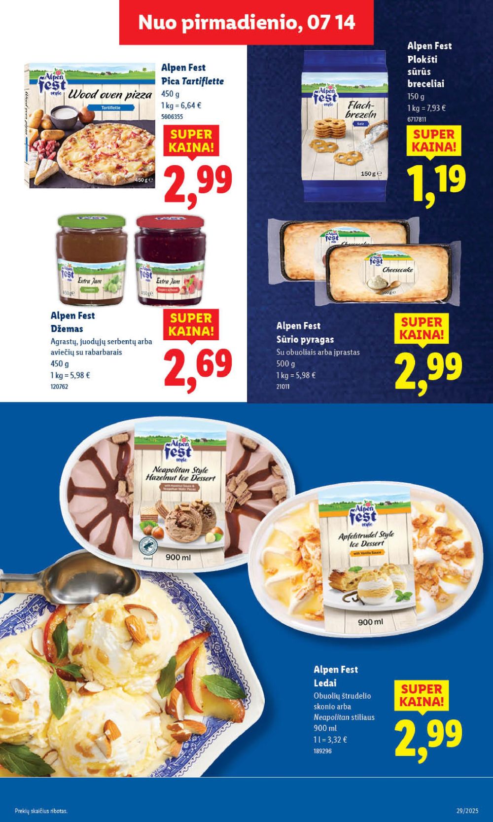 lidl - LIDL - Maisto prekių pasiūlymai (2025 07 17 - 2025 07 20) - page: 29 lidl - LIDL - Maisto prekių pasiūlymai (2025 07 17 - 2025 07 20) - page: 29