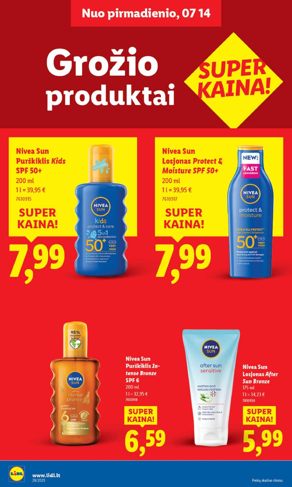 lidl - LIDL - Maisto prekių pasiūlymai (2025 07 17 - 2025 07 20) - page: 50 lidl - LIDL - Maisto prekių pasiūlymai (2025 07 17 - 2025 07 20) - page: 50