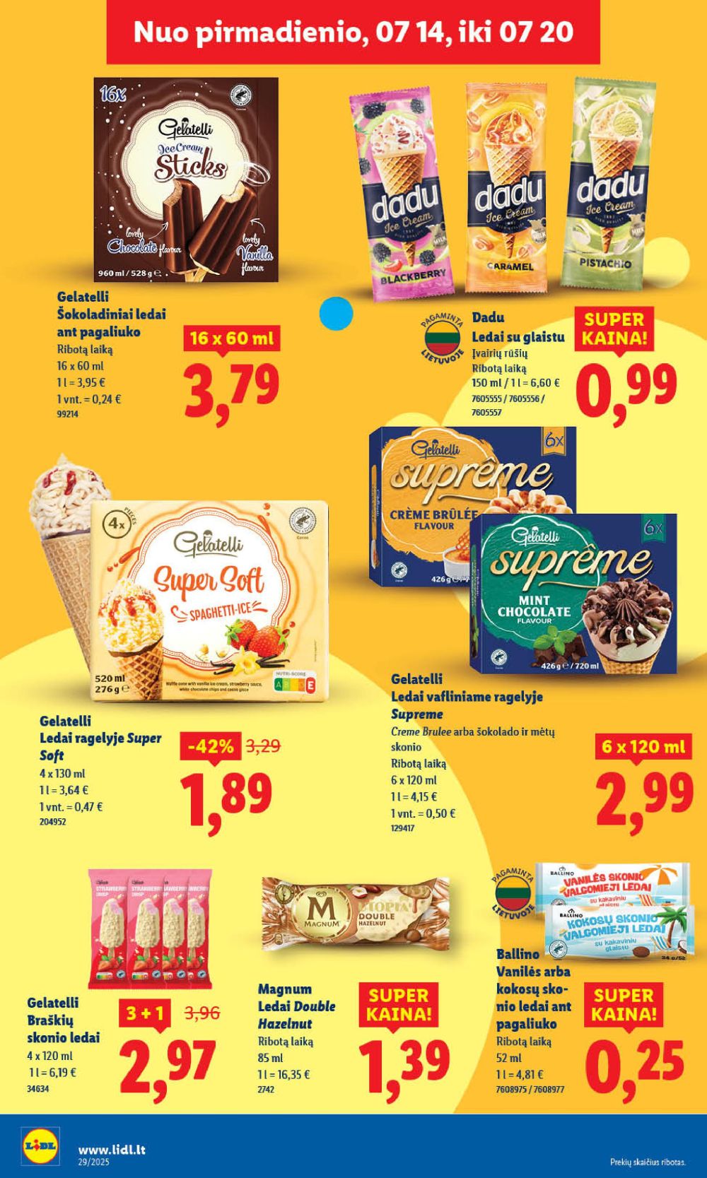 lidl - LIDL - Maisto prekių pasiūlymai (2025 07 17 - 2025 07 20) - page: 5 lidl - LIDL - Maisto prekių pasiūlymai (2025 07 17 - 2025 07 20) - page: 5