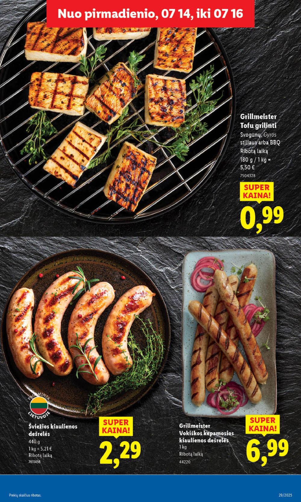 lidl - LIDL - Maisto prekių pasiūlymai (2025 07 17 - 2025 07 20) - page: 21 lidl - LIDL - Maisto prekių pasiūlymai (2025 07 17 - 2025 07 20) - page: 21