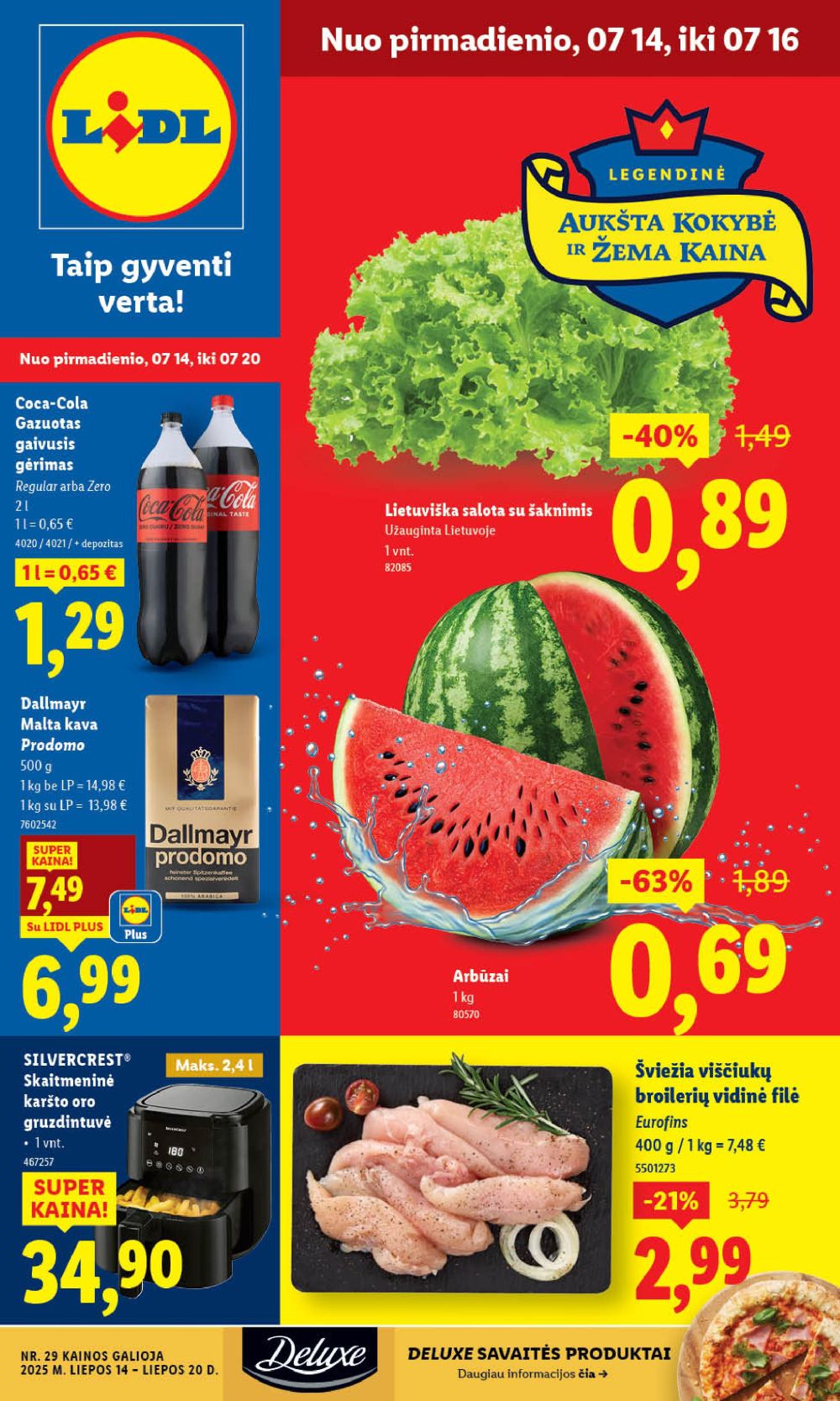 lidl - LIDL - Maisto prekių pasiūlymai (2025 07 17 - 2025 07 20) - page: 19 lidl - LIDL - Maisto prekių pasiūlymai (2025 07 17 - 2025 07 20) - page: 19