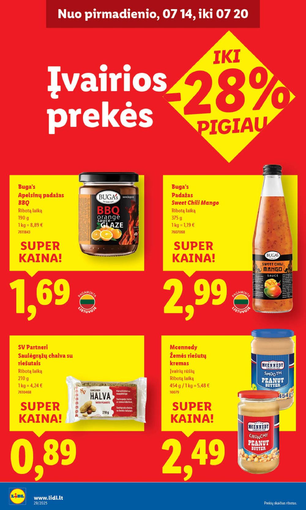 lidl - LIDL - Maisto prekių pasiūlymai (2025 07 17 - 2025 07 20) - page: 44 lidl - LIDL - Maisto prekių pasiūlymai (2025 07 17 - 2025 07 20) - page: 44