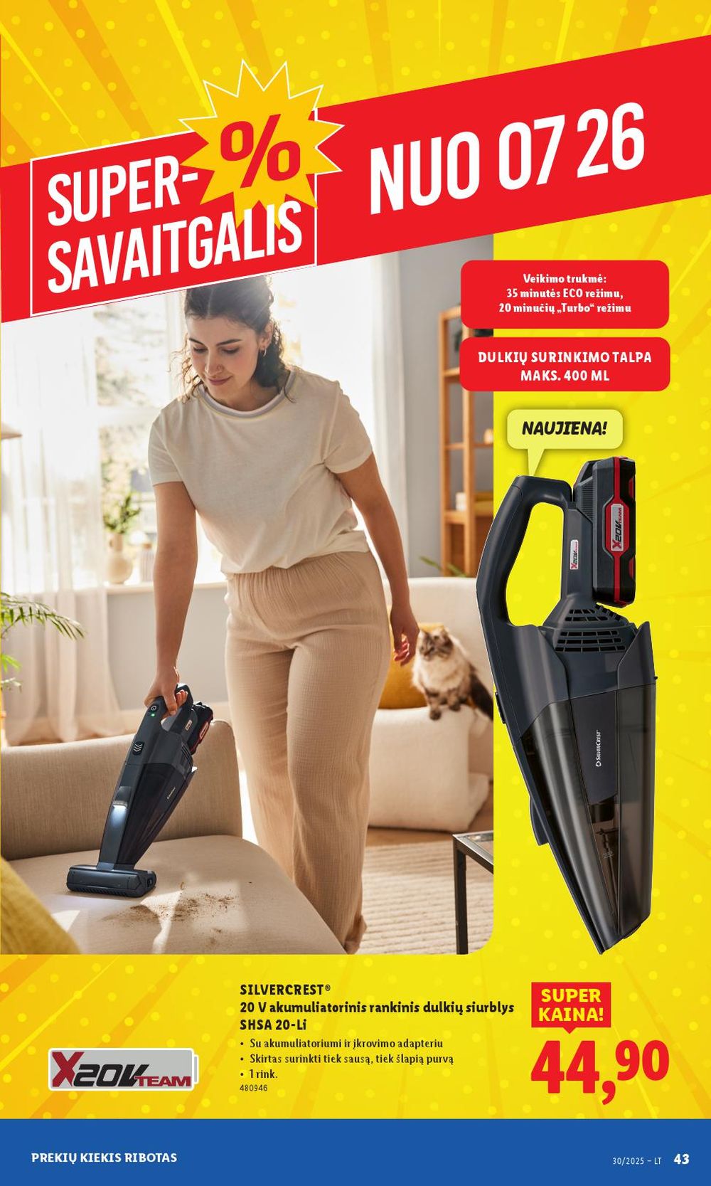 lidl - LIDL - Ne maisto prekių pasiūlymai (2025 07 21 - 2025 07 27) - page: 43 lidl - LIDL - Ne maisto prekių pasiūlymai (2025 07 21 - 2025 07 27) - page: 43