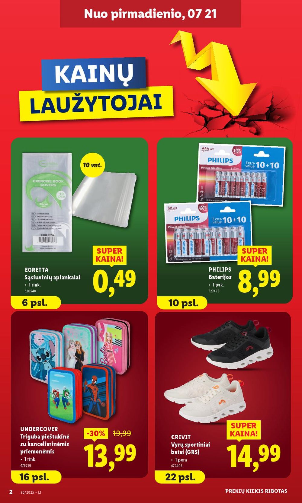 lidl - LIDL - Ne maisto prekių pasiūlymai (2025 07 21 - 2025 07 27) - page: 2 lidl - LIDL - Ne maisto prekių pasiūlymai (2025 07 21 - 2025 07 27) - page: 2