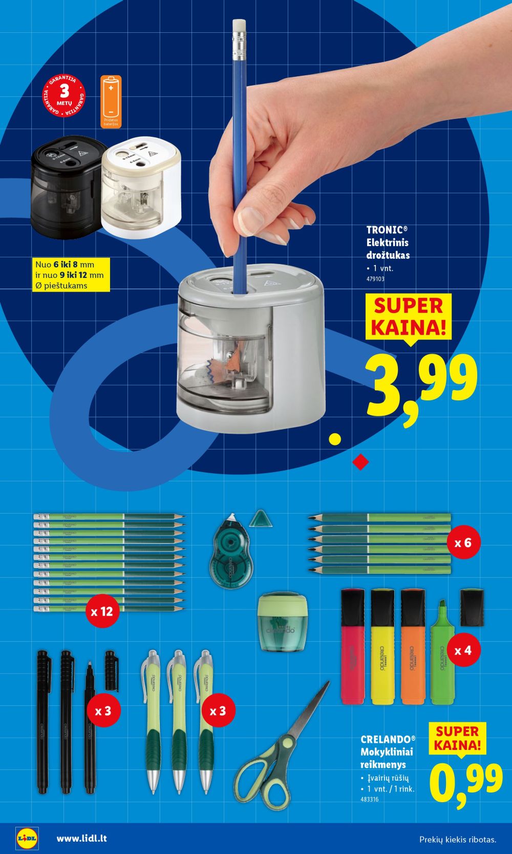 lidl - LIDL - Mokyklinių prekių katalogas (2025 07 21 -) - page: 12 lidl - LIDL - Mokyklinių prekių katalogas (2025 07 21 -) - page: 12