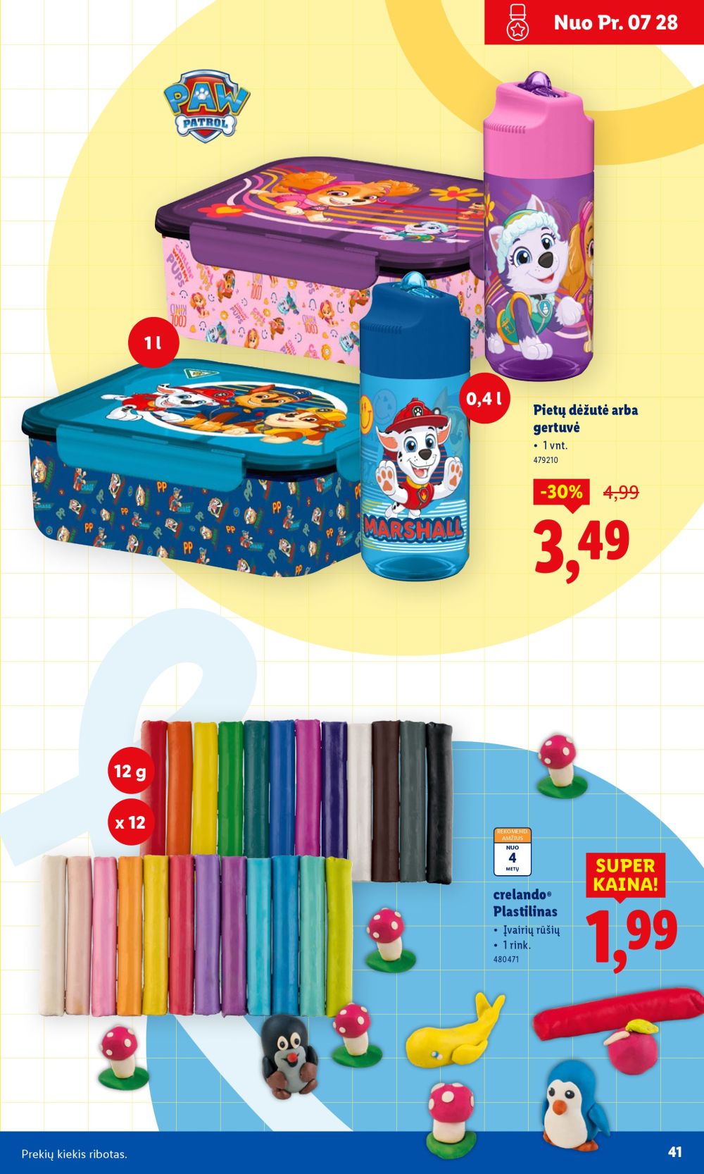 lidl - LIDL - Mokyklinių prekių katalogas (2025 07 21 -) - page: 41 lidl - LIDL - Mokyklinių prekių katalogas (2025 07 21 -) - page: 41