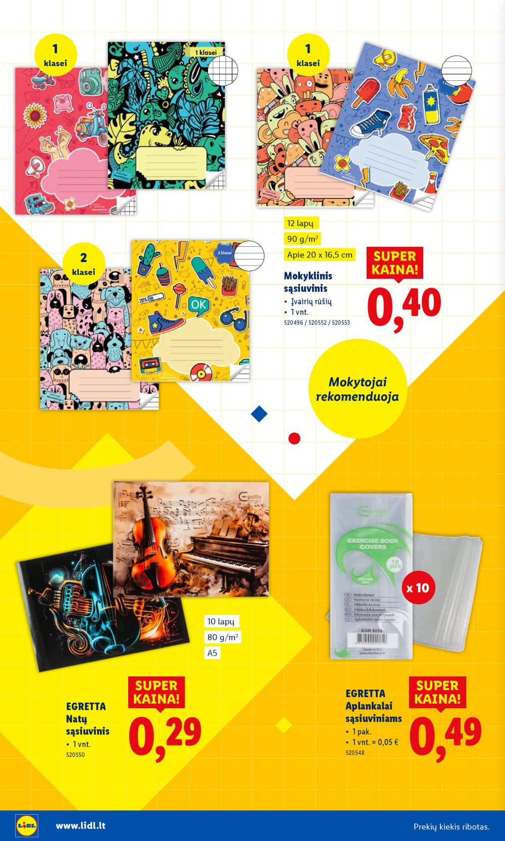 lidl - LIDL - Mokyklinių prekių katalogas (2025 07 21 -) - page: 8 lidl - LIDL - Mokyklinių prekių katalogas (2025 07 21 -) - page: 8