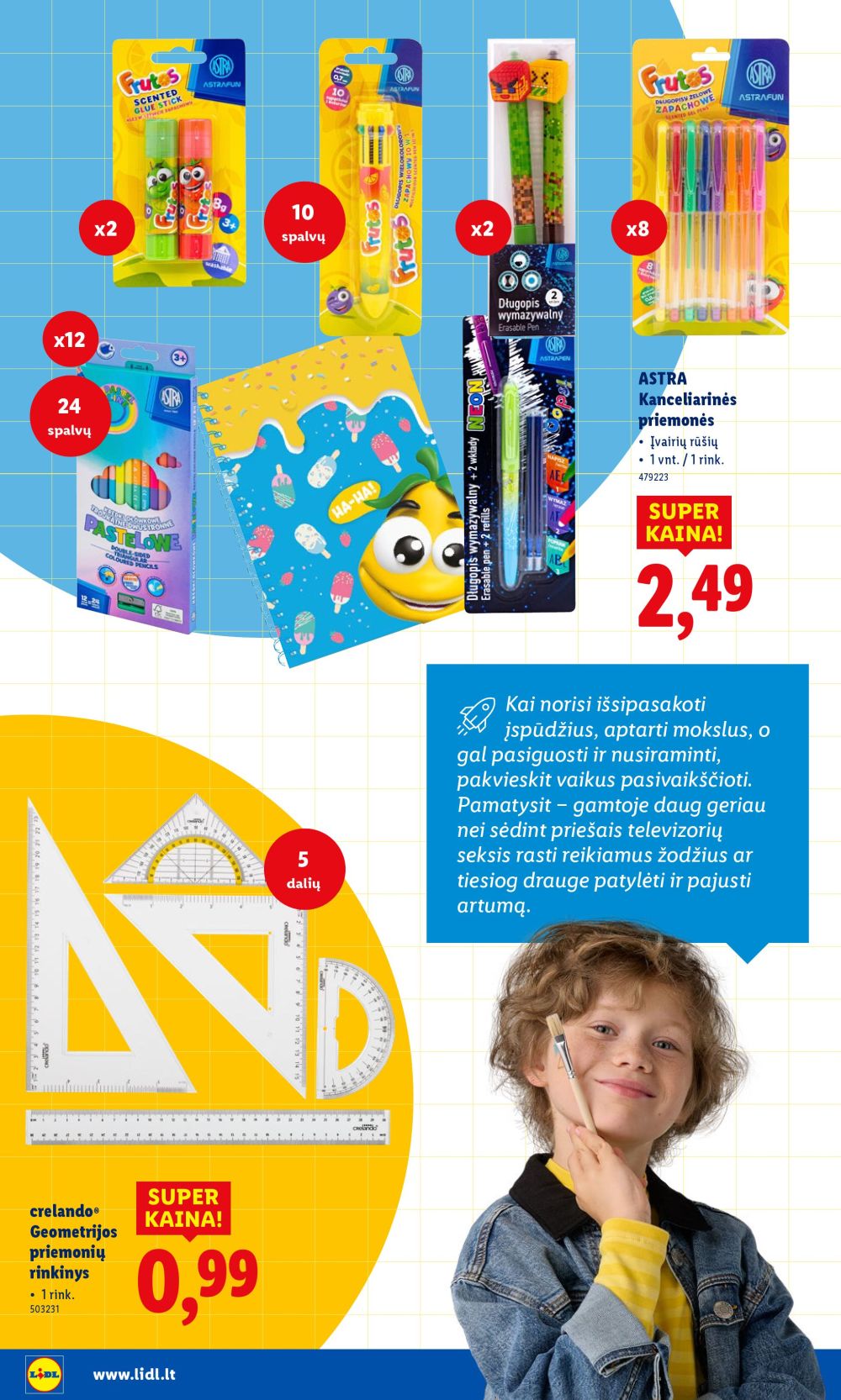 lidl - LIDL - Mokyklinių prekių katalogas (2025 07 21 -) - page: 50 lidl - LIDL - Mokyklinių prekių katalogas (2025 07 21 -) - page: 50