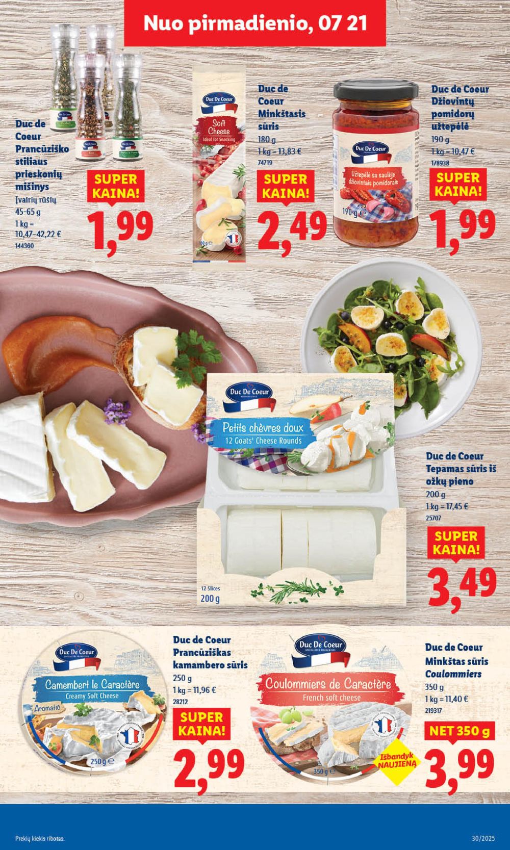 lidl - LIDL - Maisto prekių pasiūlymai (2025 07 24 - 2025 07 27) - page: 23 lidl - LIDL - Maisto prekių pasiūlymai (2025 07 24 - 2025 07 27) - page: 23