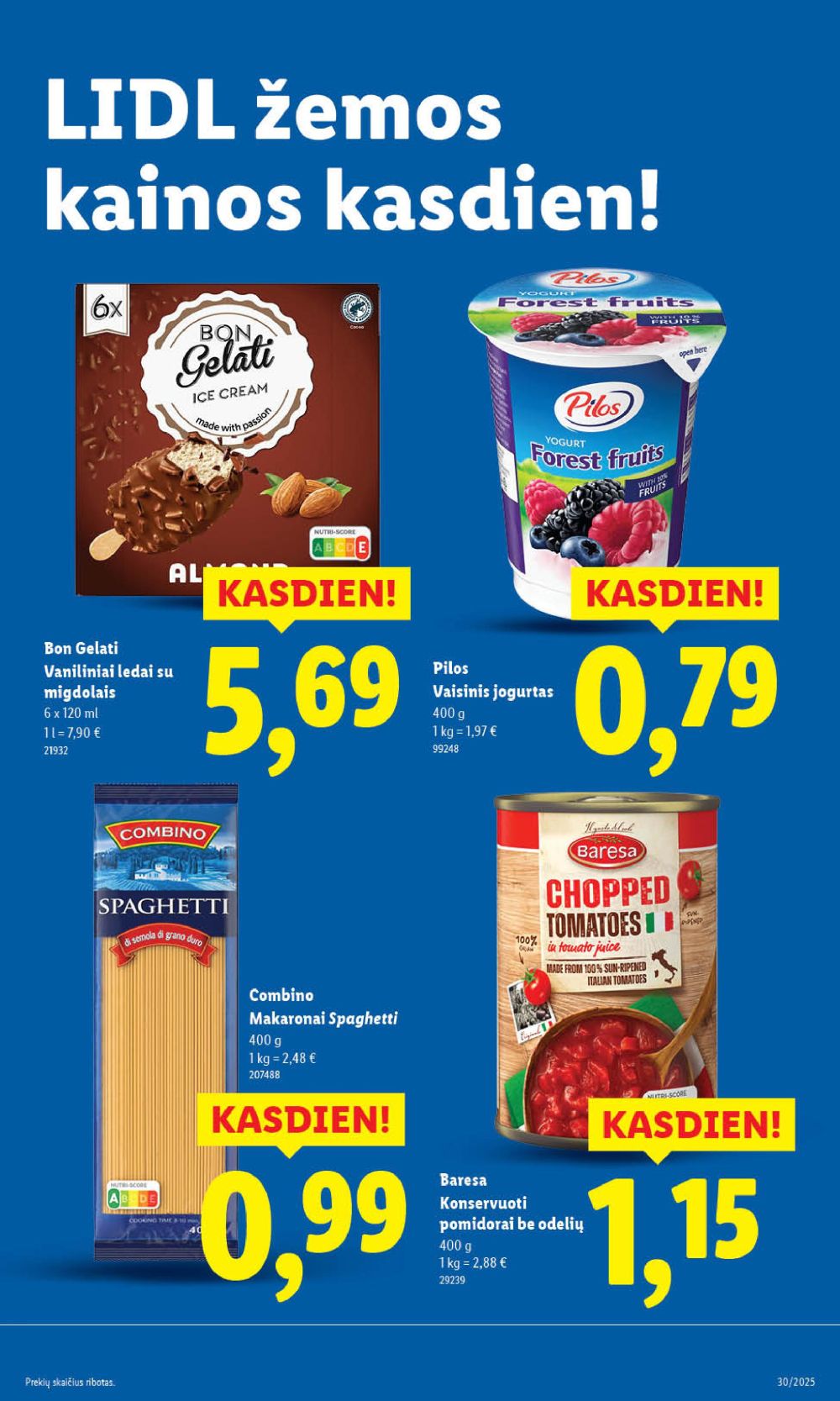 lidl - LIDL - Maisto prekių pasiūlymai (2025 07 24 - 2025 07 27) - page: 5 lidl - LIDL - Maisto prekių pasiūlymai (2025 07 24 - 2025 07 27) - page: 5