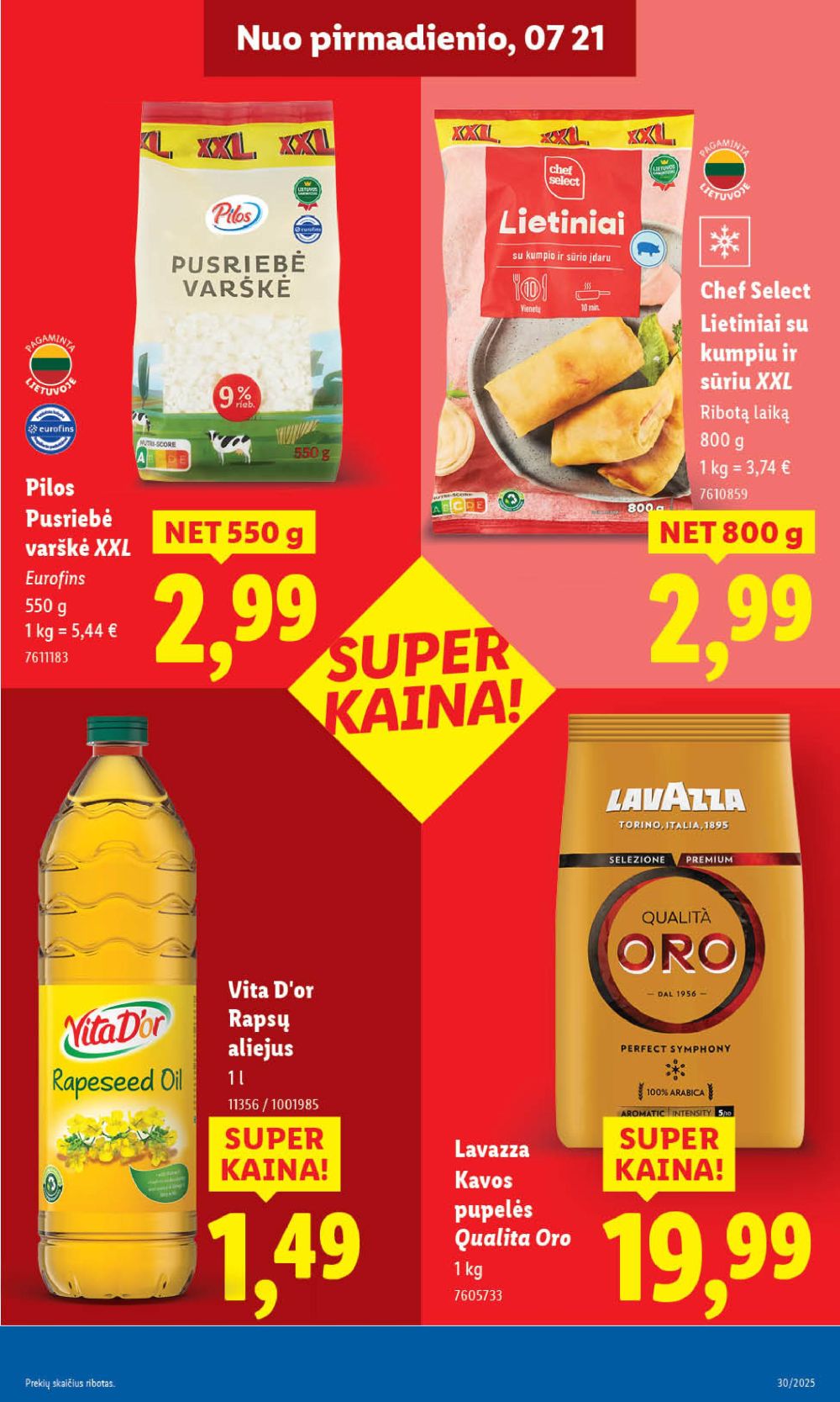 lidl - LIDL - Maisto prekių pasiūlymai (2025 07 24 - 2025 07 27) - page: 33 lidl - LIDL - Maisto prekių pasiūlymai (2025 07 24 - 2025 07 27) - page: 33