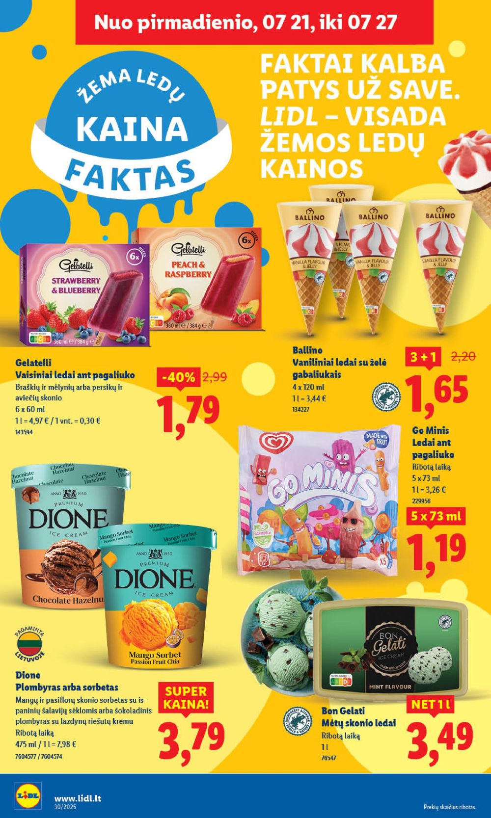lidl - LIDL - Maisto prekių pasiūlymai (2025 07 24 - 2025 07 27) - page: 3 lidl - LIDL - Maisto prekių pasiūlymai (2025 07 24 - 2025 07 27) - page: 3