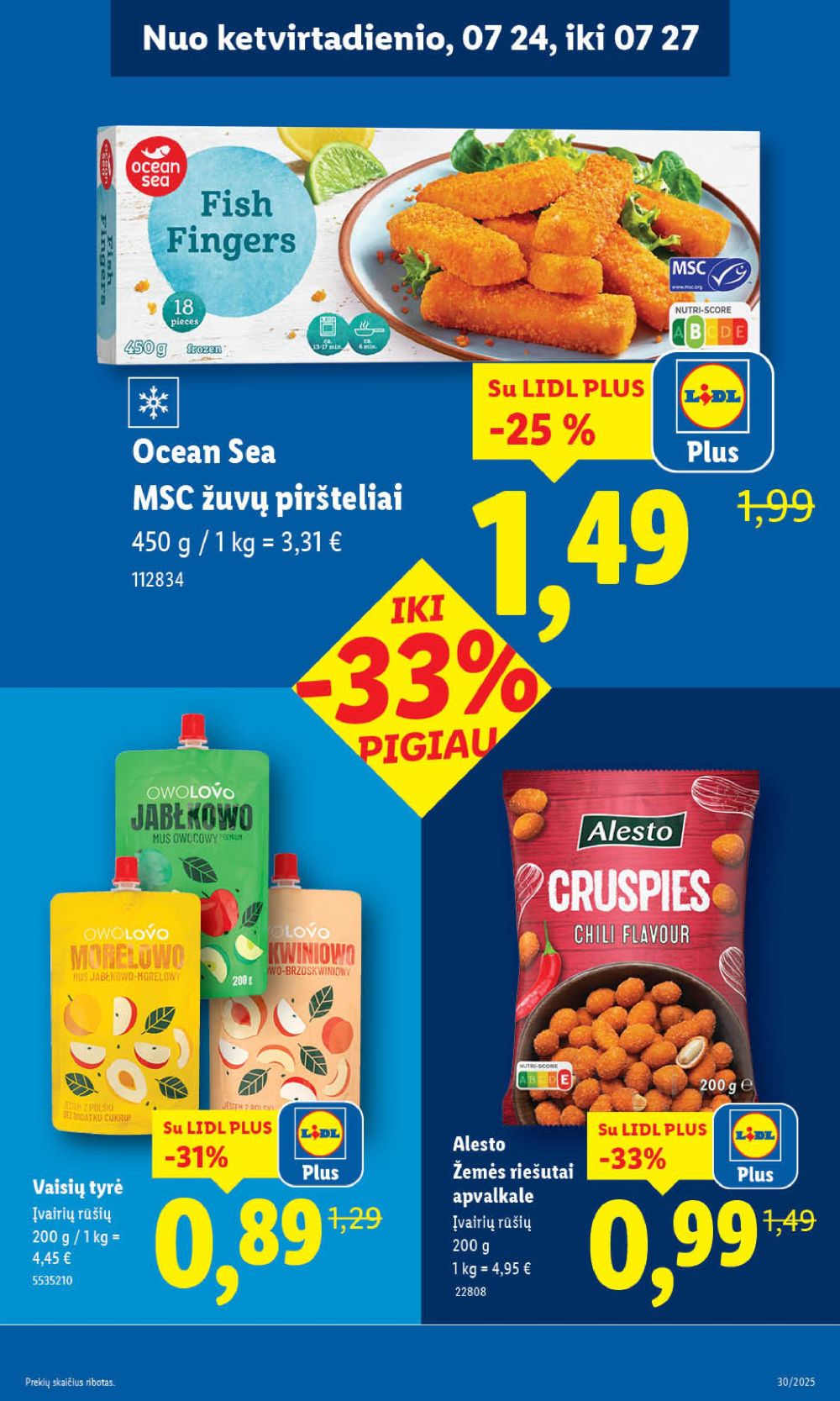 lidl - LIDL - Maisto prekių pasiūlymai (2025 07 24 - 2025 07 27) - page: 15 lidl - LIDL - Maisto prekių pasiūlymai (2025 07 24 - 2025 07 27) - page: 15