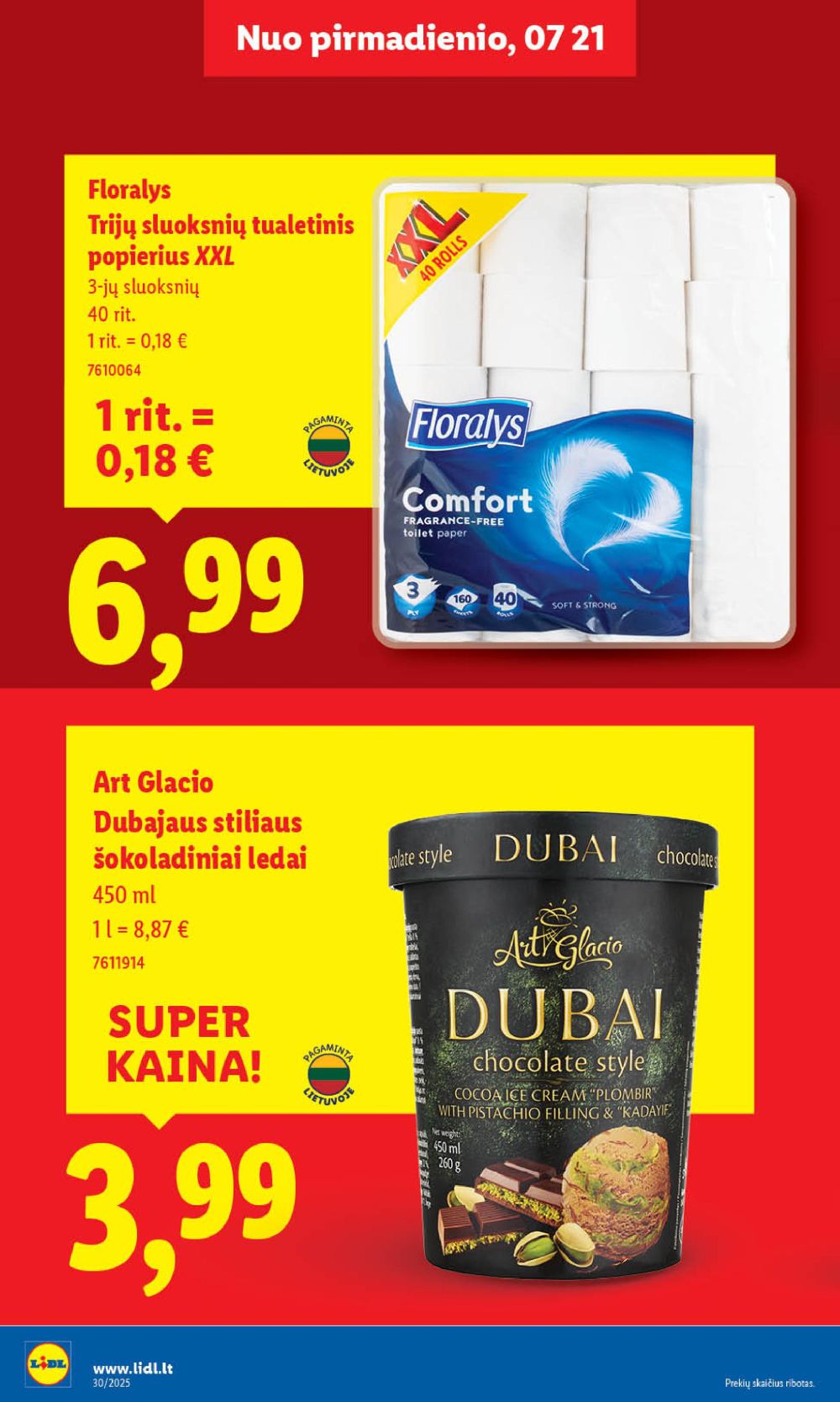 lidl - LIDL - Maisto prekių pasiūlymai (2025 07 24 - 2025 07 27) - page: 2 lidl - LIDL - Maisto prekių pasiūlymai (2025 07 24 - 2025 07 27) - page: 2