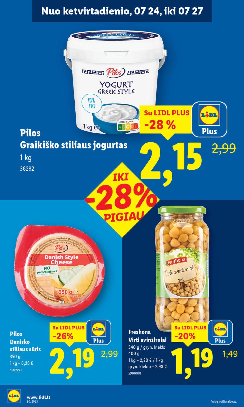 lidl - LIDL - Maisto prekių pasiūlymai (2025 07 24 - 2025 07 27) - page: 14 lidl - LIDL - Maisto prekių pasiūlymai (2025 07 24 - 2025 07 27) - page: 14