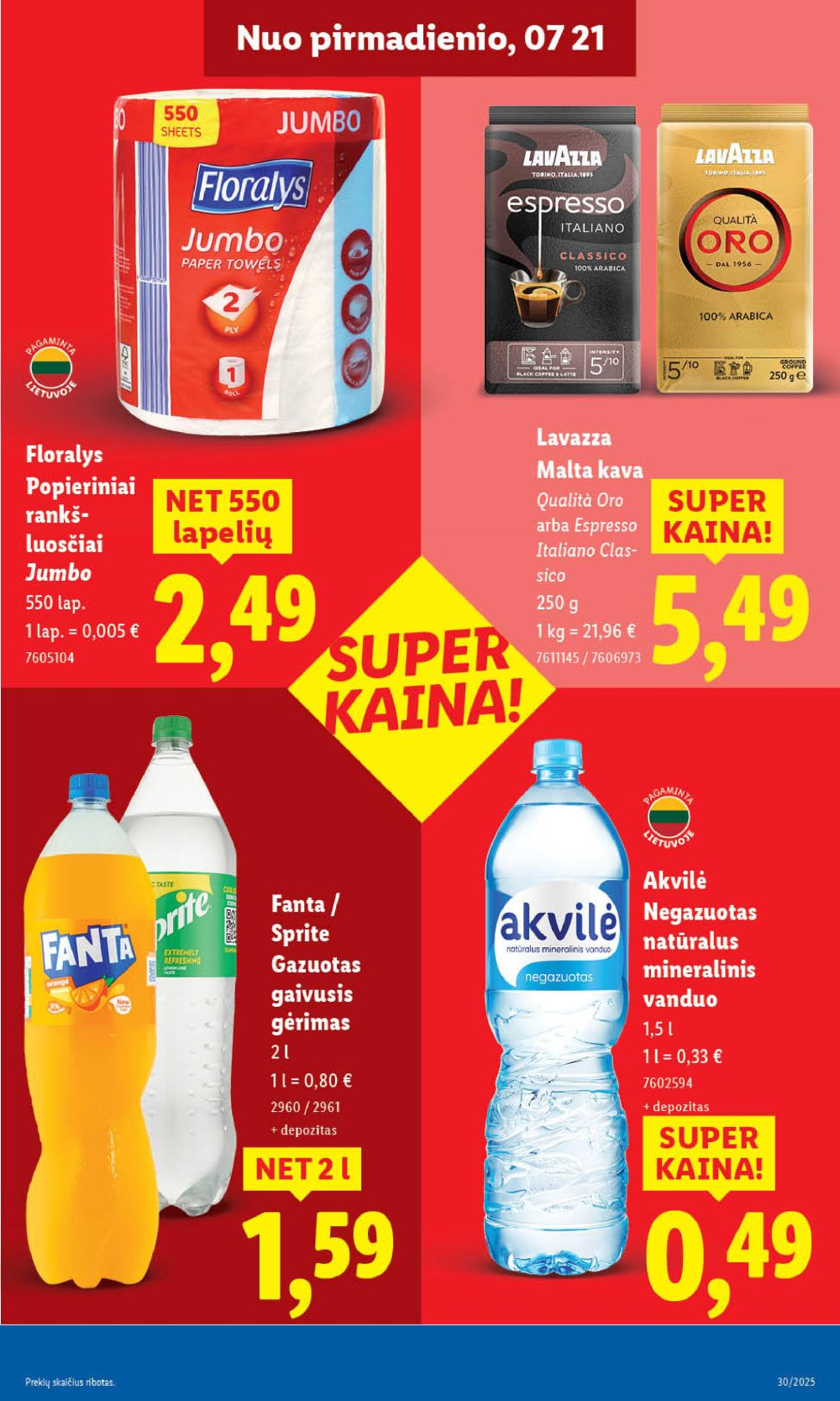 lidl - LIDL - Maisto prekių pasiūlymai (2025 07 24 - 2025 07 27) - page: 34 lidl - LIDL - Maisto prekių pasiūlymai (2025 07 24 - 2025 07 27) - page: 34