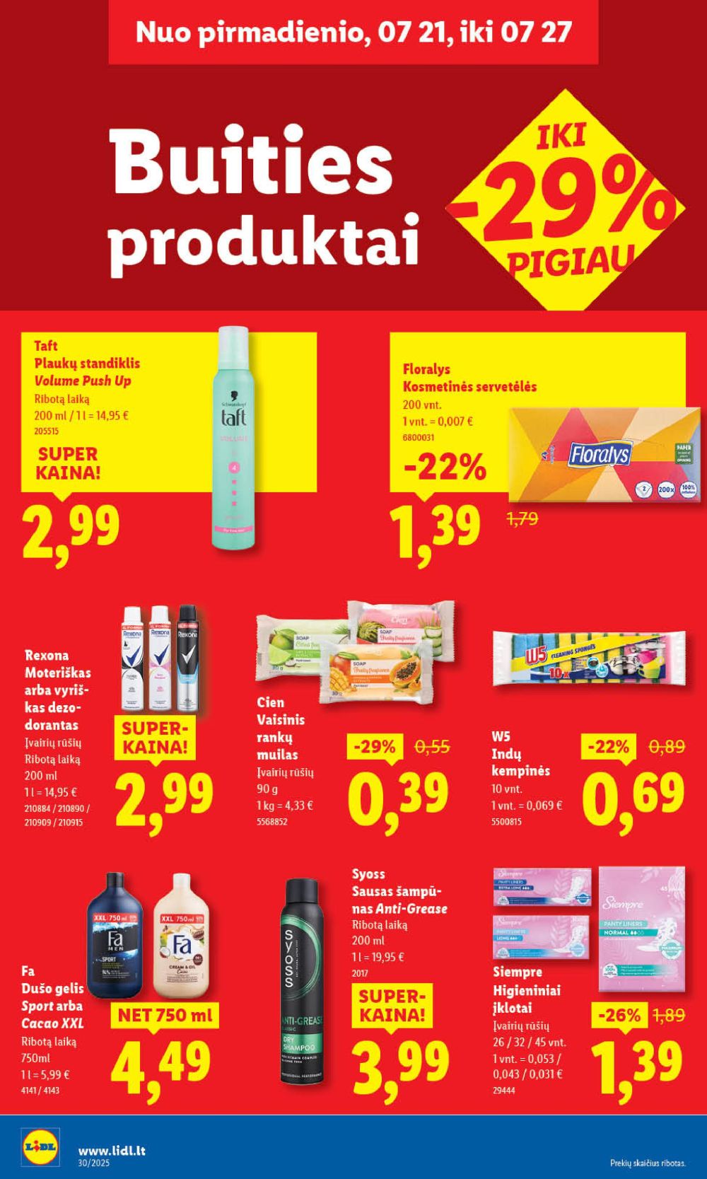 lidl - LIDL - Maisto prekių pasiūlymai (2025 07 24 - 2025 07 27) - page: 50 lidl - LIDL - Maisto prekių pasiūlymai (2025 07 24 - 2025 07 27) - page: 50