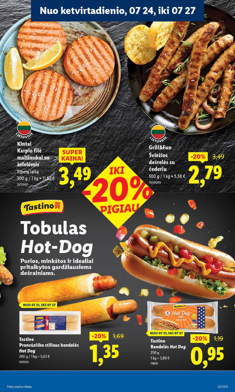 lidl - LIDL - Maisto prekių pasiūlymai (2025 07 24 - 2025 07 27) - page: 11 lidl - LIDL - Maisto prekių pasiūlymai (2025 07 24 - 2025 07 27) - page: 11