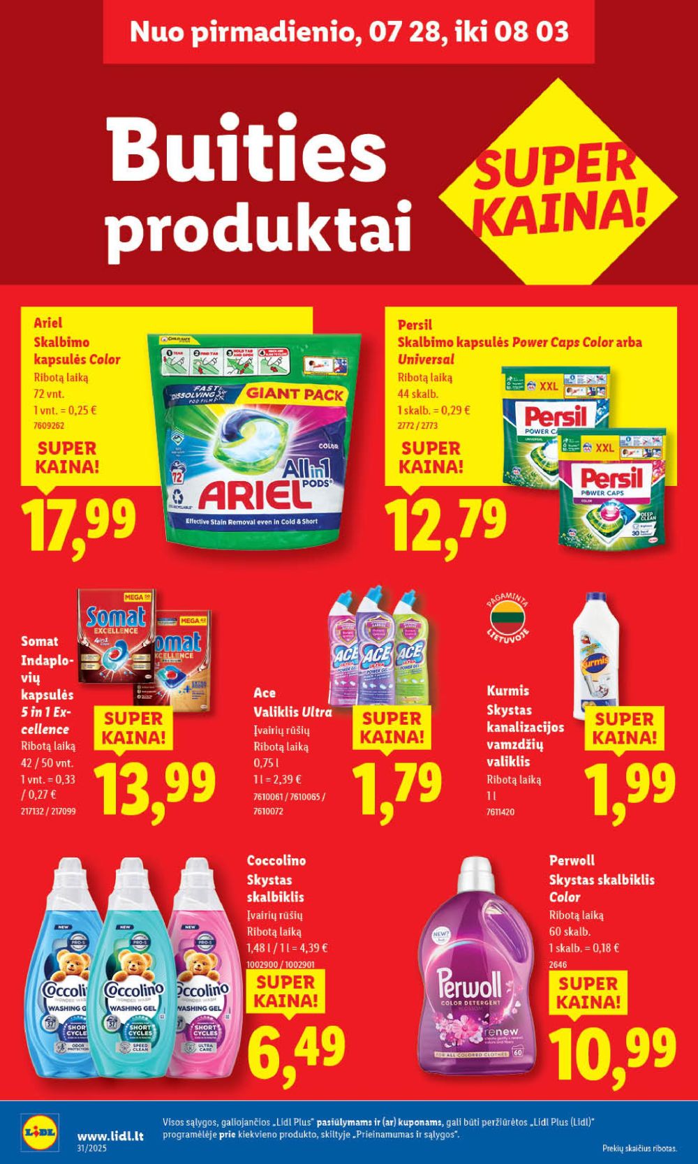 lidl - LIDL - Maisto prekių pasiūlymai (2025 07 28 - 2025 08 03) - page: 36 lidl - LIDL - Maisto prekių pasiūlymai (2025 07 28 - 2025 08 03) - page: 36