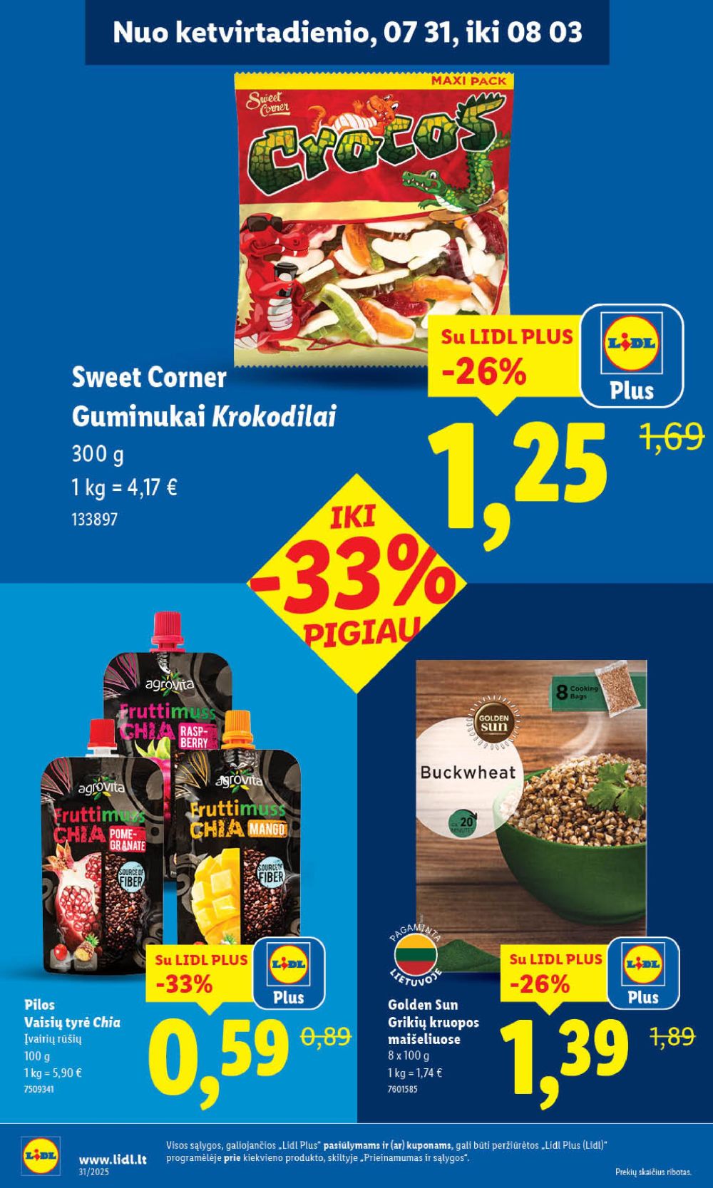 lidl - LIDL - Maisto prekių pasiūlymai (2025 07 28 - 2025 08 03) - page: 40 lidl - LIDL - Maisto prekių pasiūlymai (2025 07 28 - 2025 08 03) - page: 40