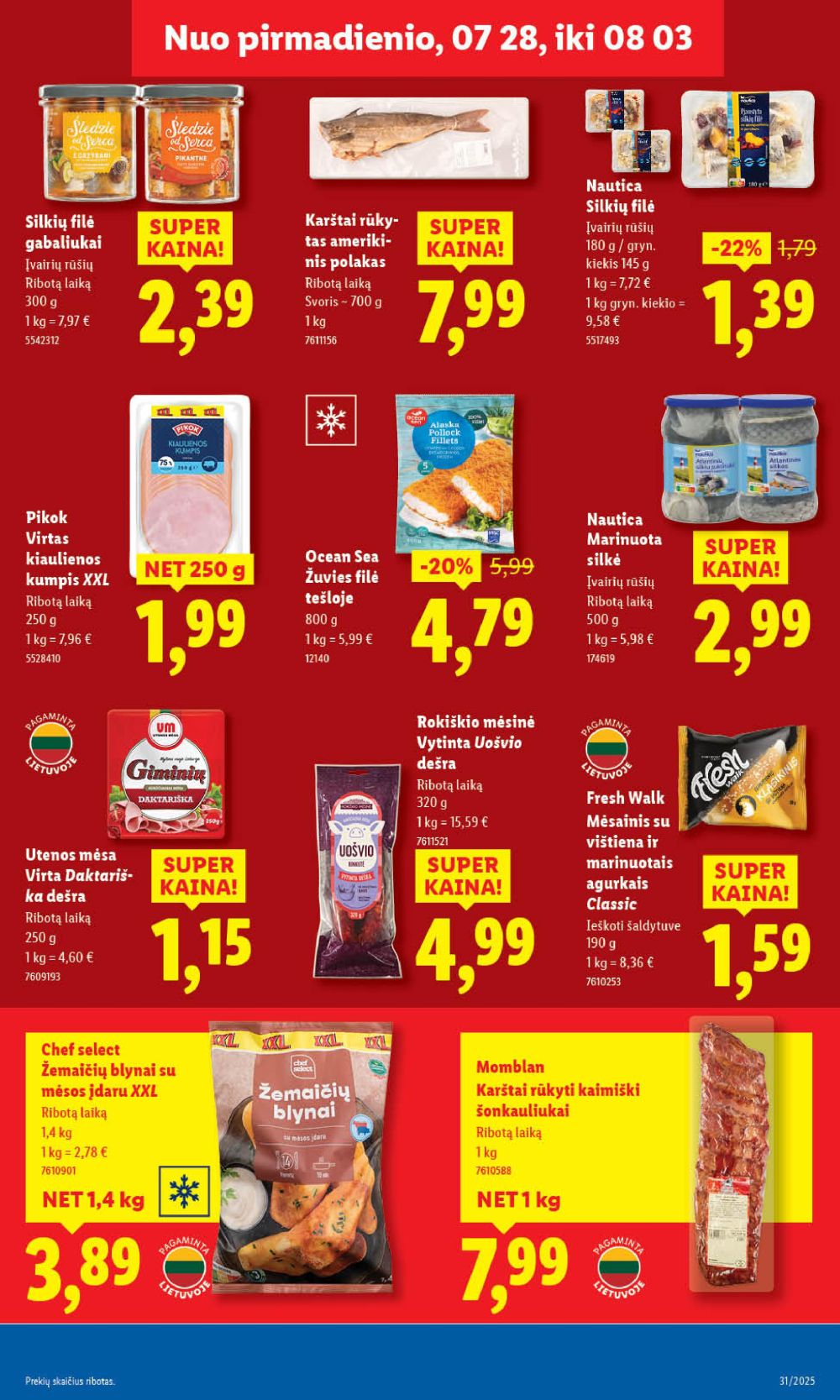 lidl - LIDL - Maisto prekių pasiūlymai (2025 07 28 - 2025 08 03) - page: 27 lidl - LIDL - Maisto prekių pasiūlymai (2025 07 28 - 2025 08 03) - page: 27