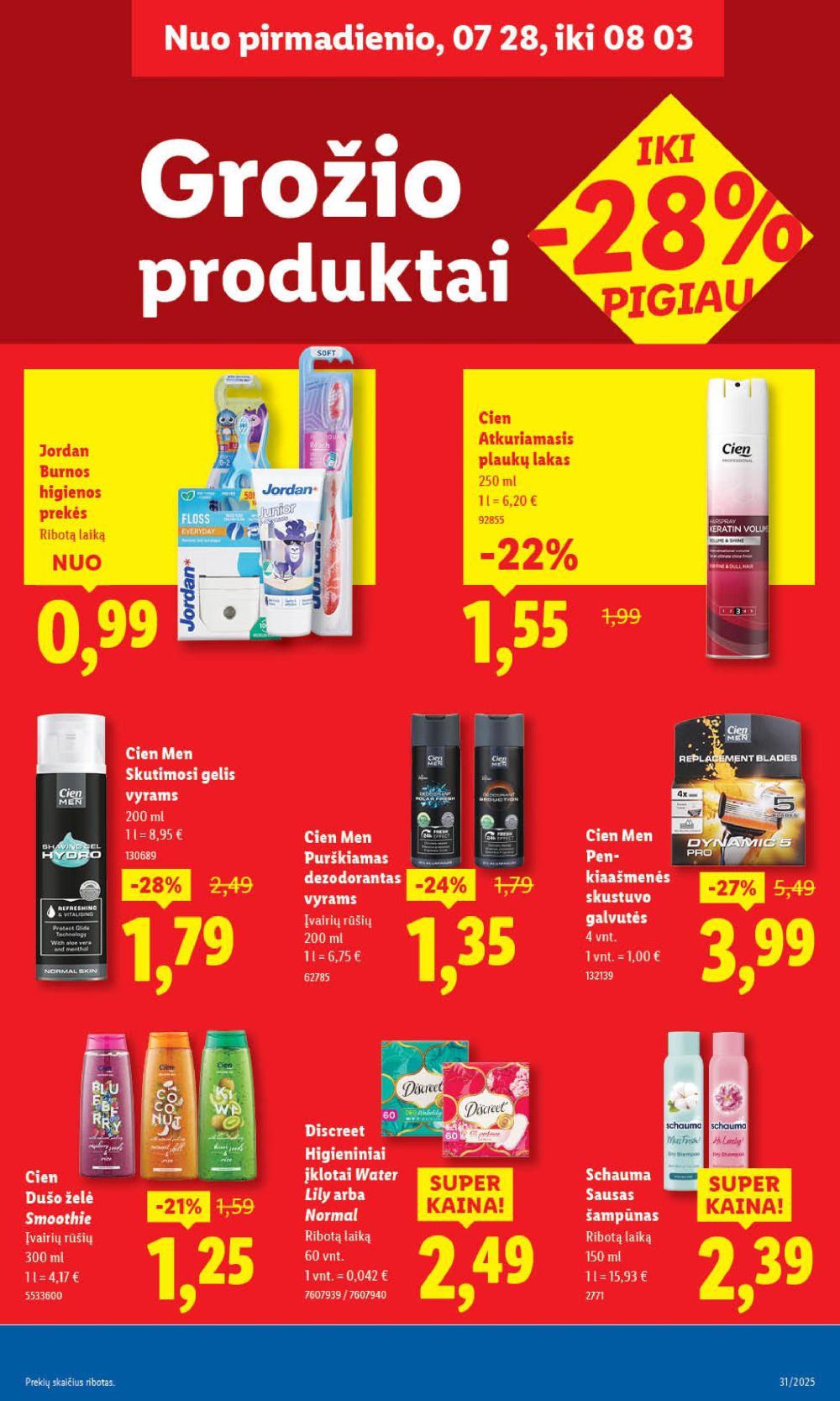 lidl - LIDL - Maisto prekių pasiūlymai (2025 07 28 - 2025 08 03) - page: 37 lidl - LIDL - Maisto prekių pasiūlymai (2025 07 28 - 2025 08 03) - page: 37