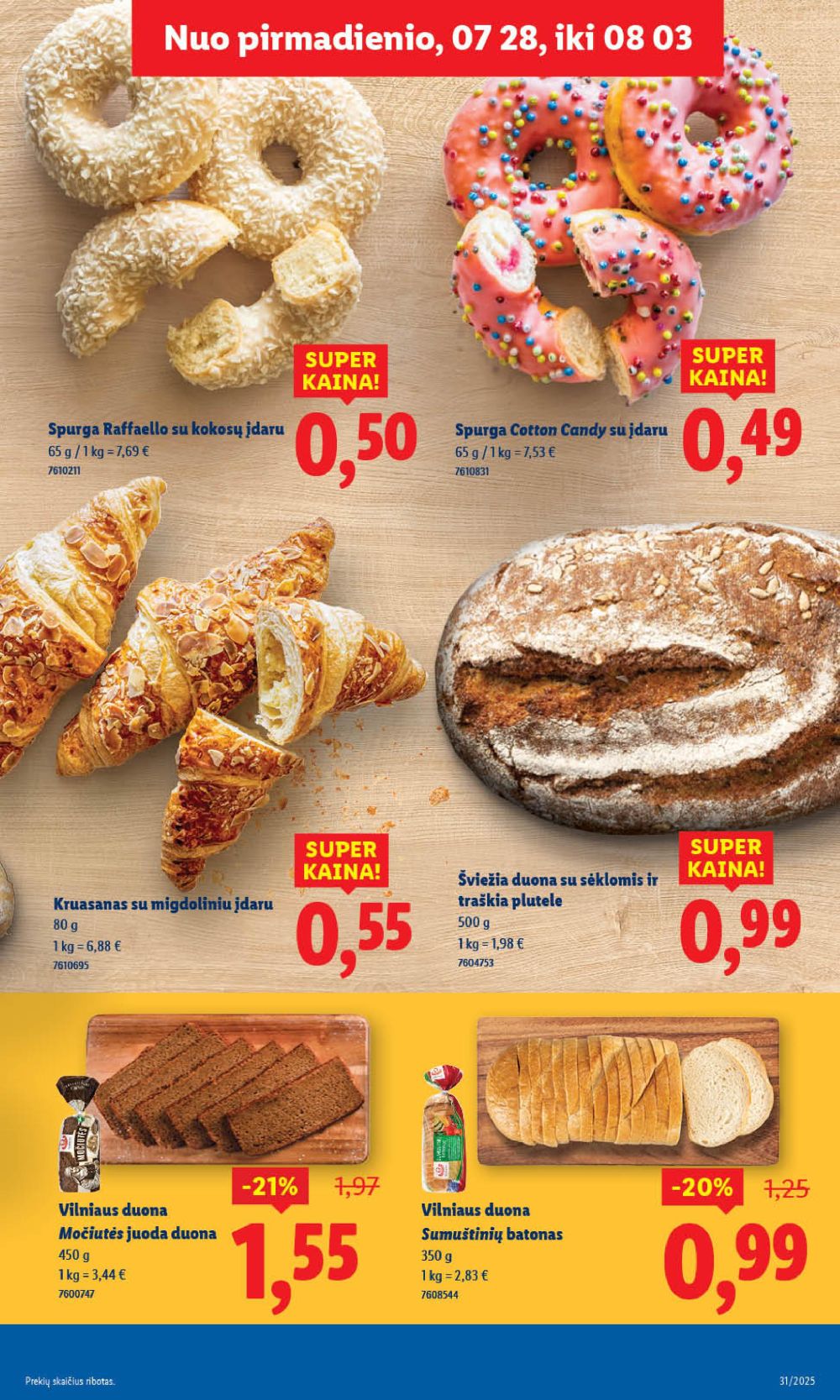 lidl - LIDL - Maisto prekių pasiūlymai (2025 07 28 - 2025 08 03) - page: 7 lidl - LIDL - Maisto prekių pasiūlymai (2025 07 28 - 2025 08 03) - page: 7
