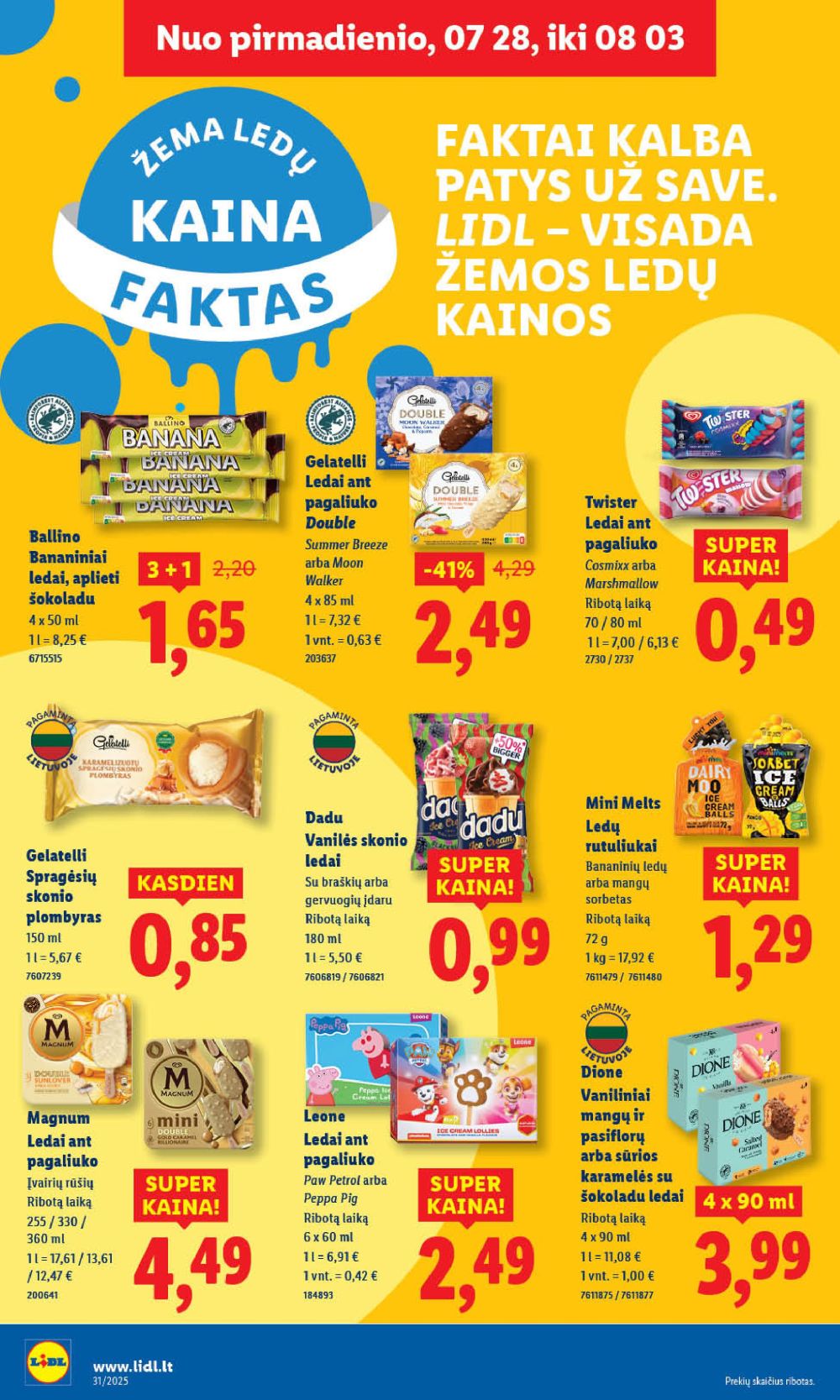 lidl - LIDL - Maisto prekių pasiūlymai (2025 07 28 - 2025 08 03) - page: 24 lidl - LIDL - Maisto prekių pasiūlymai (2025 07 28 - 2025 08 03) - page: 24