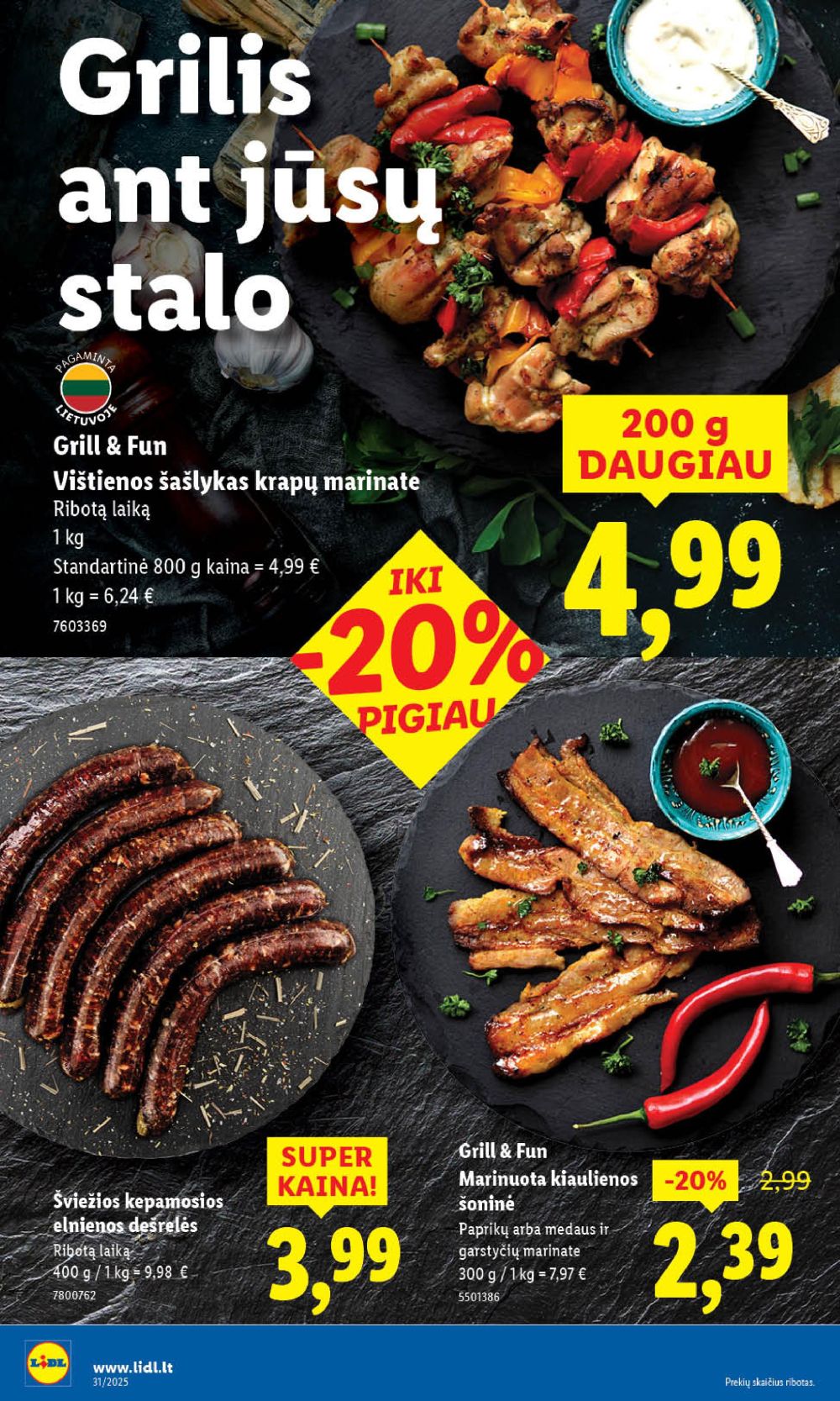lidl - LIDL - Maisto prekių pasiūlymai (2025 07 28 - 2025 08 03) - page: 44 lidl - LIDL - Maisto prekių pasiūlymai (2025 07 28 - 2025 08 03) - page: 44