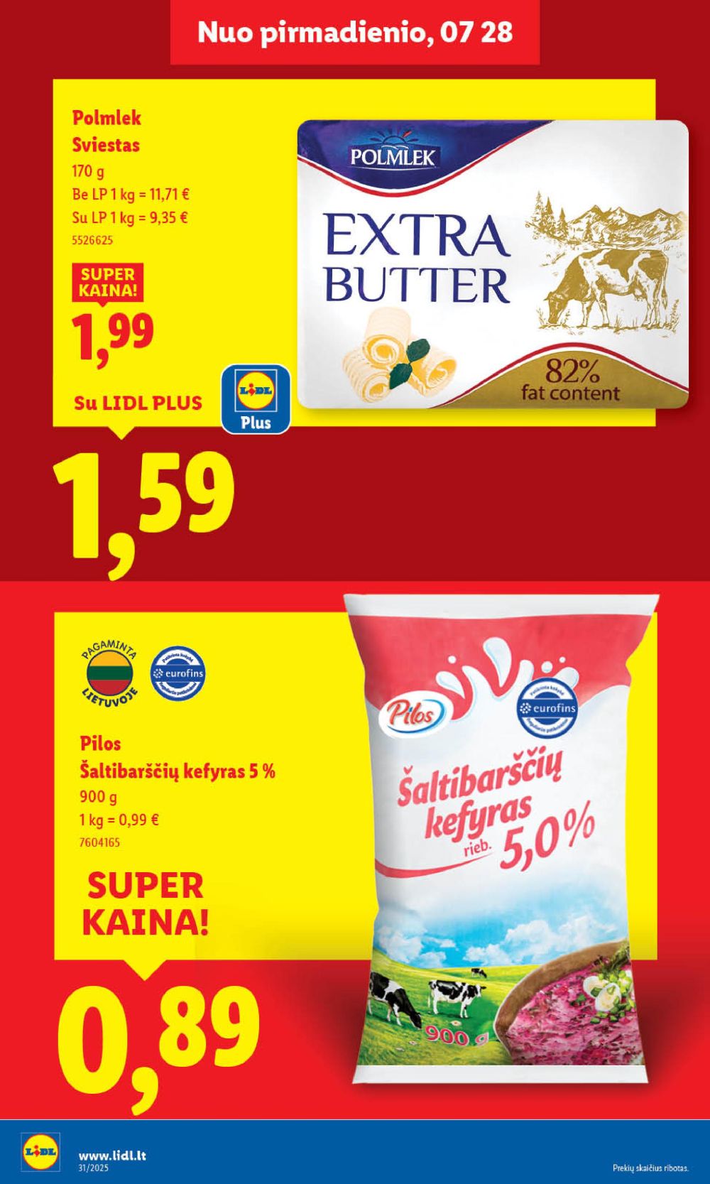 lidl - LIDL - Maisto prekių pasiūlymai (2025 07 28 - 2025 08 03) - page: 20 lidl - LIDL - Maisto prekių pasiūlymai (2025 07 28 - 2025 08 03) - page: 20