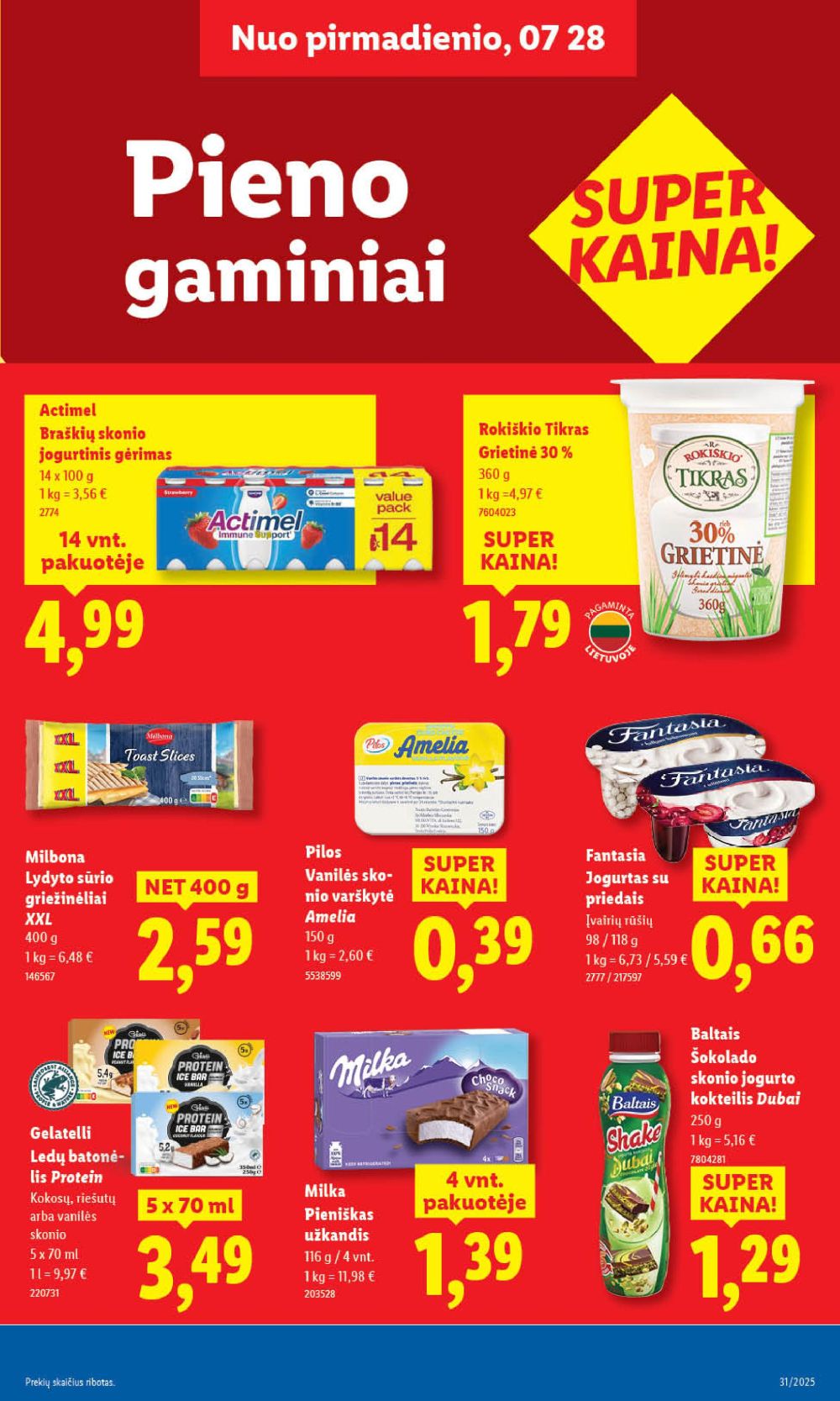 lidl - LIDL - Maisto prekių pasiūlymai (2025 07 28 - 2025 08 03) - page: 25 lidl - LIDL - Maisto prekių pasiūlymai (2025 07 28 - 2025 08 03) - page: 25