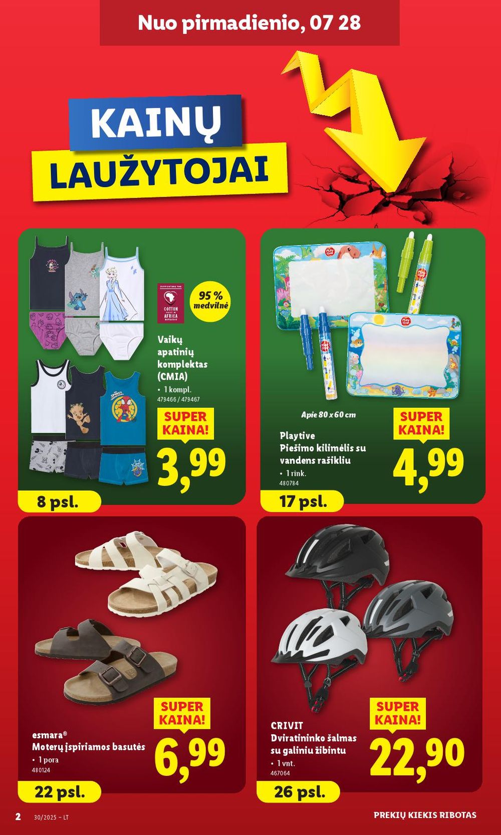lidl - LIDL - Ne maisto prekių pasiūlymai (2025 07 28 - 2025 08 03) - page: 2 lidl - LIDL - Ne maisto prekių pasiūlymai (2025 07 28 - 2025 08 03) - page: 2