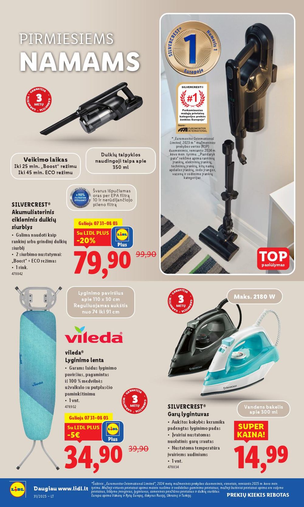 lidl - LIDL - Ne maisto prekių pasiūlymai (2025 07 28 - 2025 08 03) - page: 30 lidl - LIDL - Ne maisto prekių pasiūlymai (2025 07 28 - 2025 08 03) - page: 30