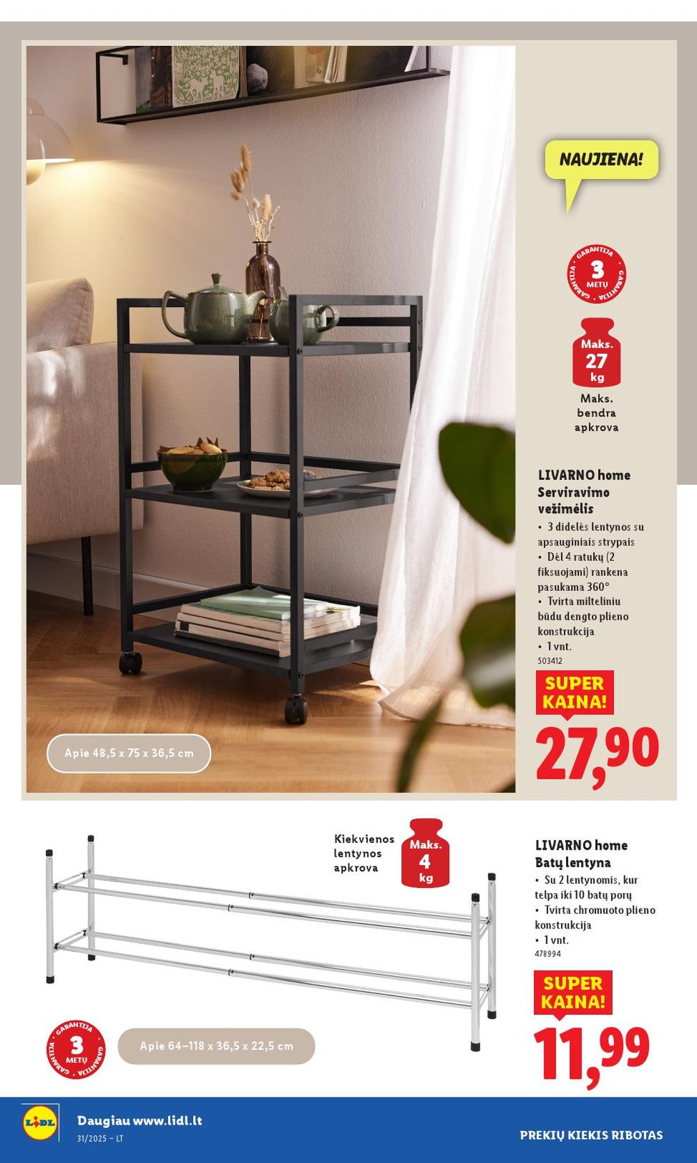 lidl - LIDL - Ne maisto prekių pasiūlymai (2025 07 28 - 2025 08 03) - page: 36 lidl - LIDL - Ne maisto prekių pasiūlymai (2025 07 28 - 2025 08 03) - page: 36