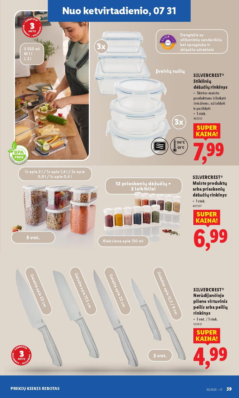 lidl - LIDL - Ne maisto prekių pasiūlymai (2025 07 28 - 2025 08 03) - page: 39 lidl - LIDL - Ne maisto prekių pasiūlymai (2025 07 28 - 2025 08 03) - page: 39