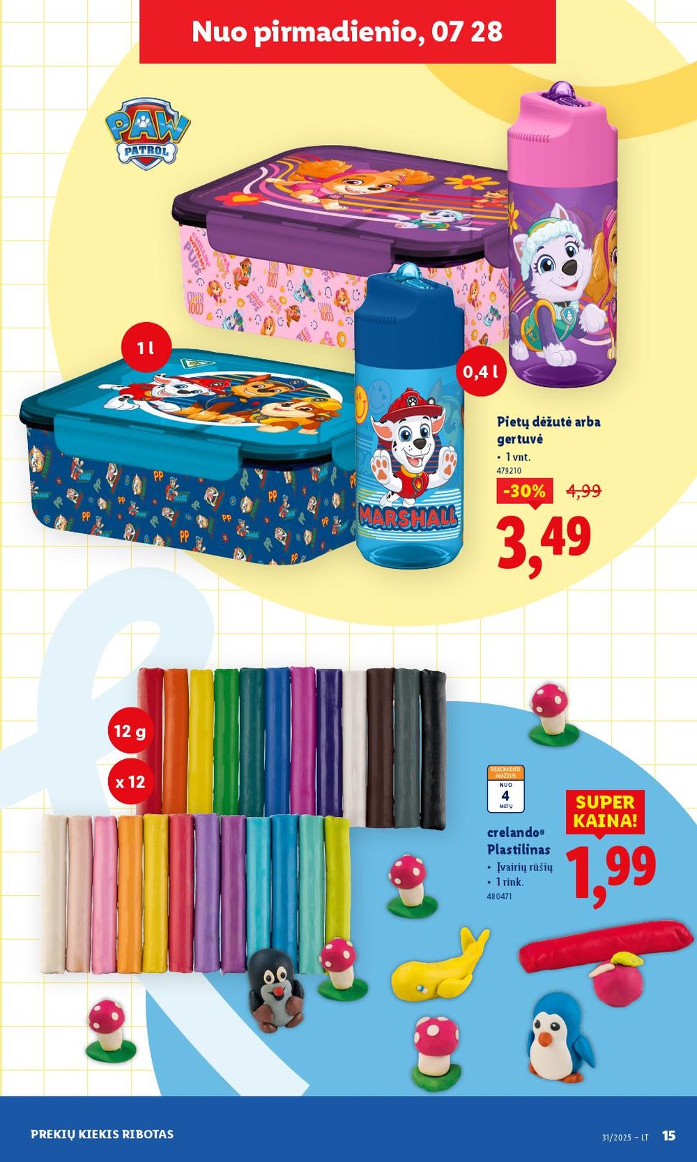 lidl - LIDL - Ne maisto prekių pasiūlymai (2025 07 28 - 2025 08 03) - page: 15 lidl - LIDL - Ne maisto prekių pasiūlymai (2025 07 28 - 2025 08 03) - page: 15