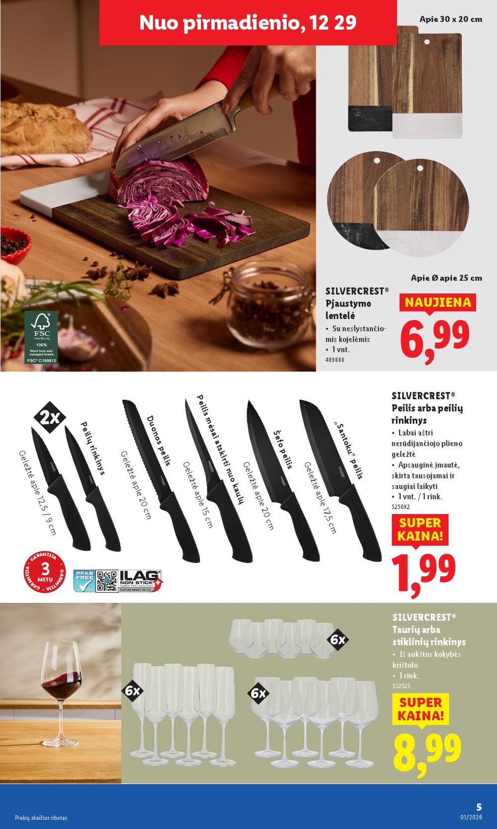 lidl - LIDL - Ne maisto prekių pasiūlymai (2025 12 29 - 2026 01 04) - page: 5