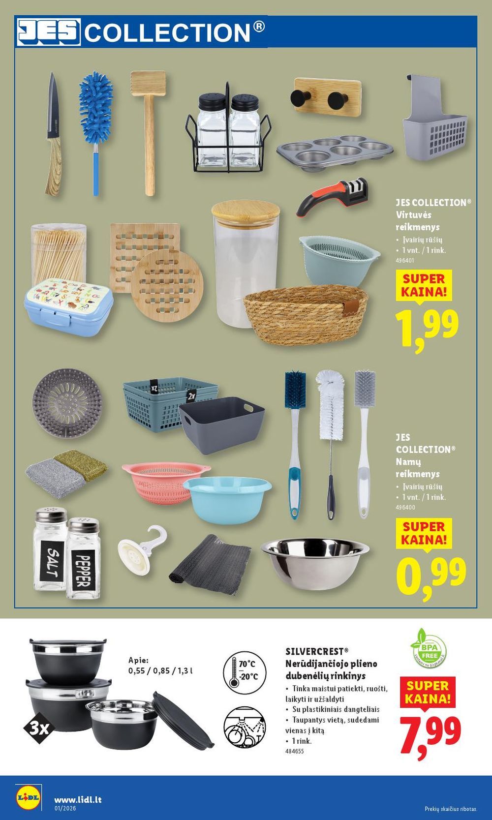 lidl - LIDL - Ne maisto prekių pasiūlymai (2025 12 29 - 2026 01 04) - page: 8