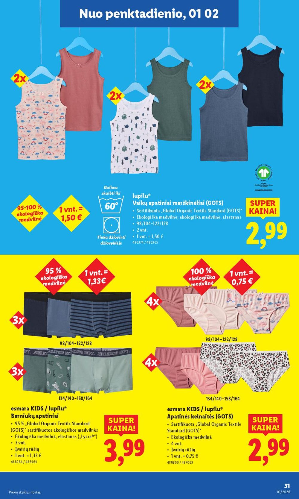 lidl - LIDL - Ne maisto prekių pasiūlymai (2025 12 29 - 2026 01 04) - page: 31