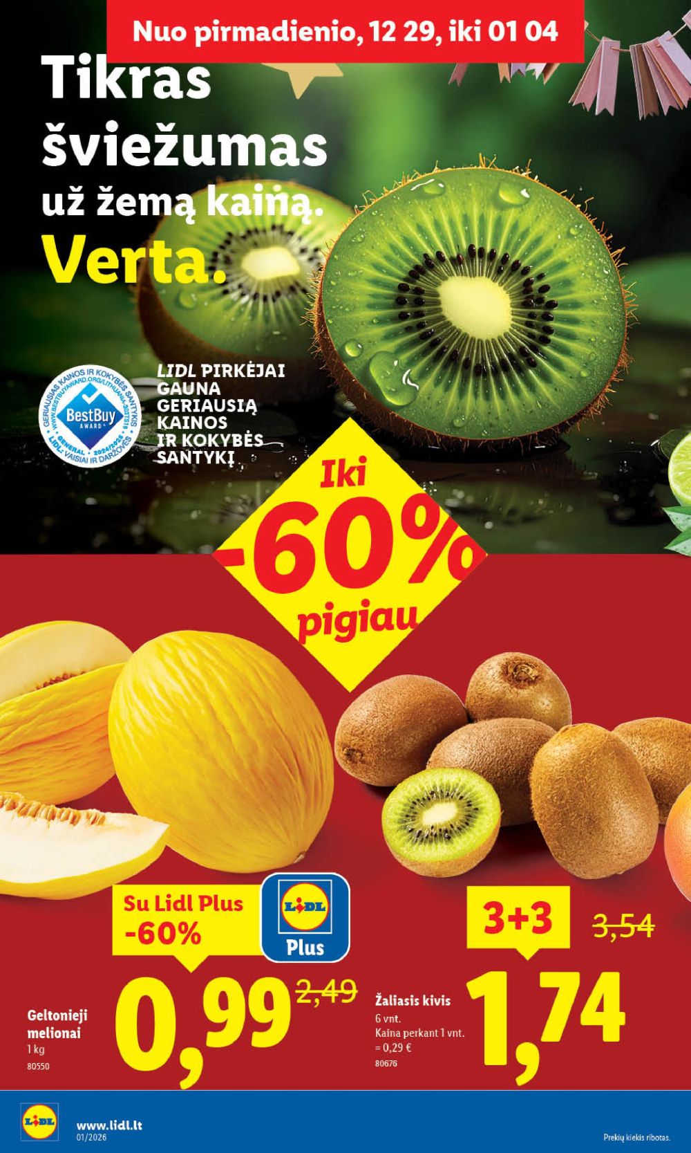 lidl - LIDL - Maisto prekių pasiūlymai (2026 01 02 - 2026 01 04) - page: 4