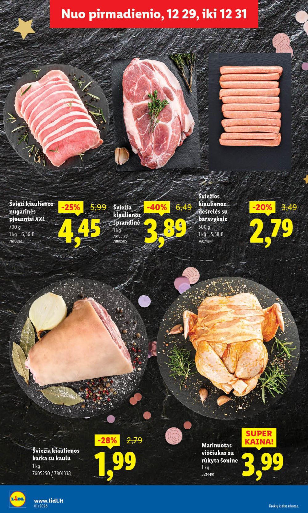 lidl - LIDL - Maisto prekių pasiūlymai (2026 01 02 - 2026 01 04) - page: 12