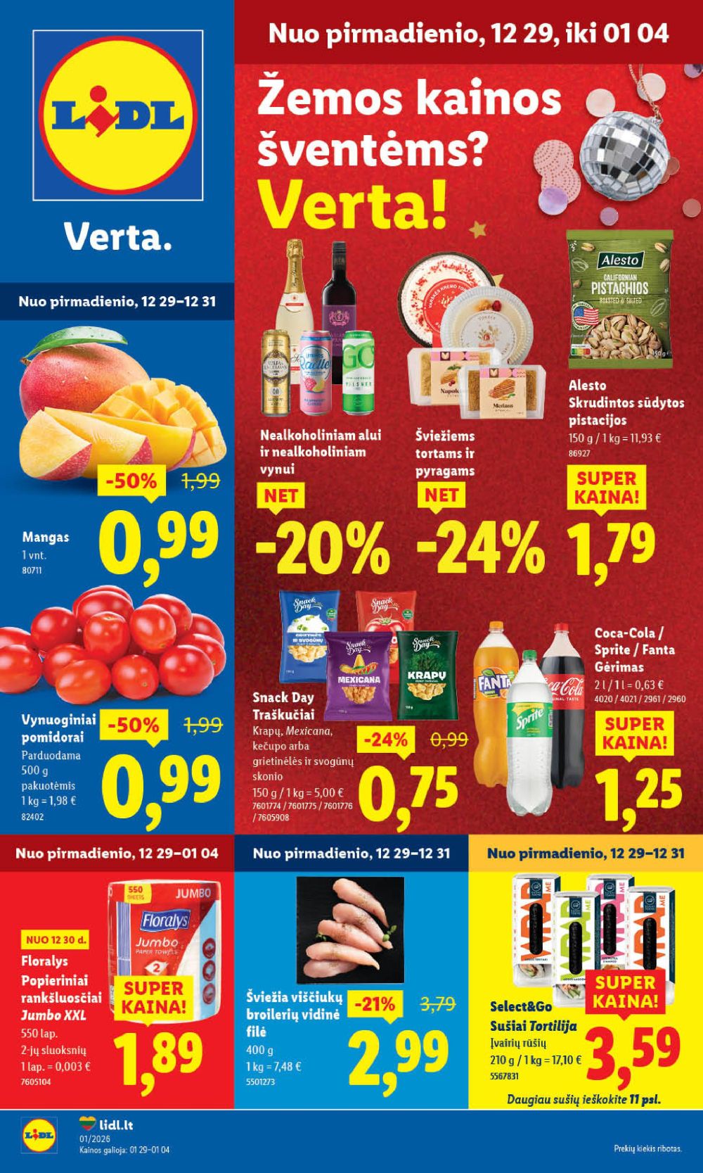 lidl - LIDL - Maisto prekių pasiūlymai (2026 01 02 - 2026 01 04) - page: 11