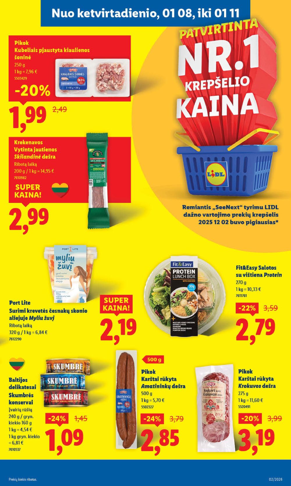 lidl - LIDL - Maisto prekių pasiūlymai (2026 01 05 - 2026 01 11) - page: 35