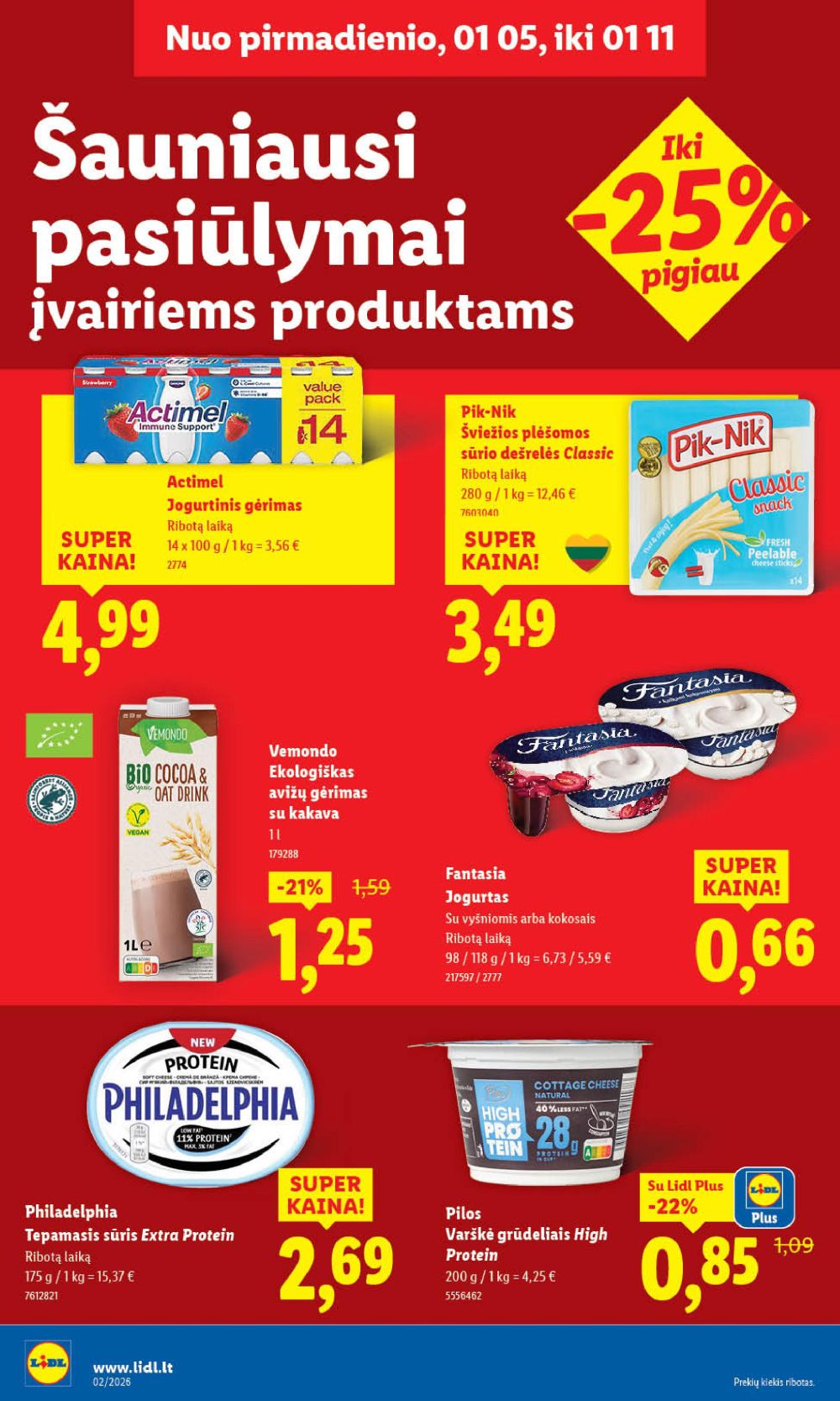 lidl - LIDL - Maisto prekių pasiūlymai (2026 01 05 - 2026 01 11) - page: 10